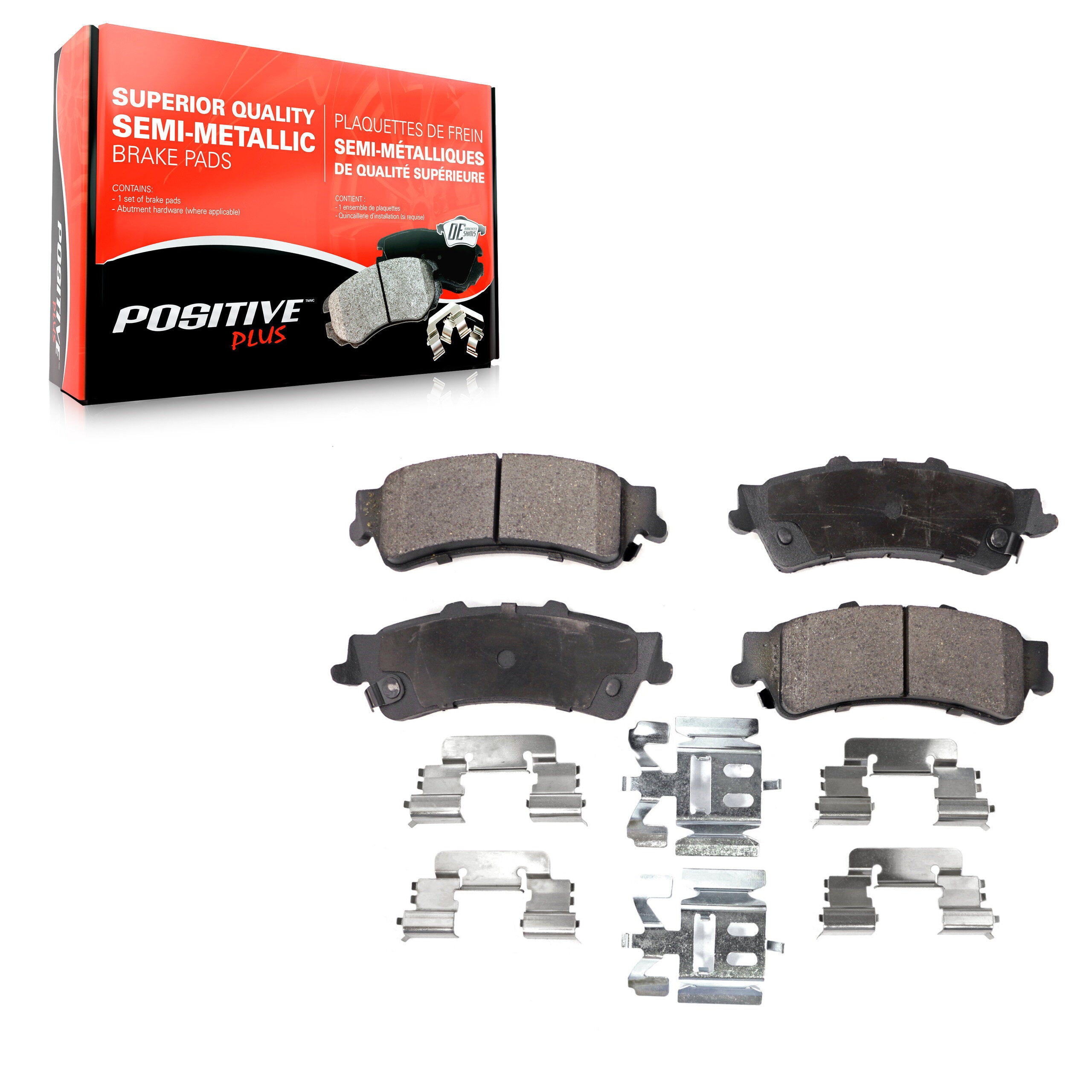 Positive Plus PPF-D792 Disc Brake Pad for 1993-2011 Chevrolet Silverado 1500 Classic product image