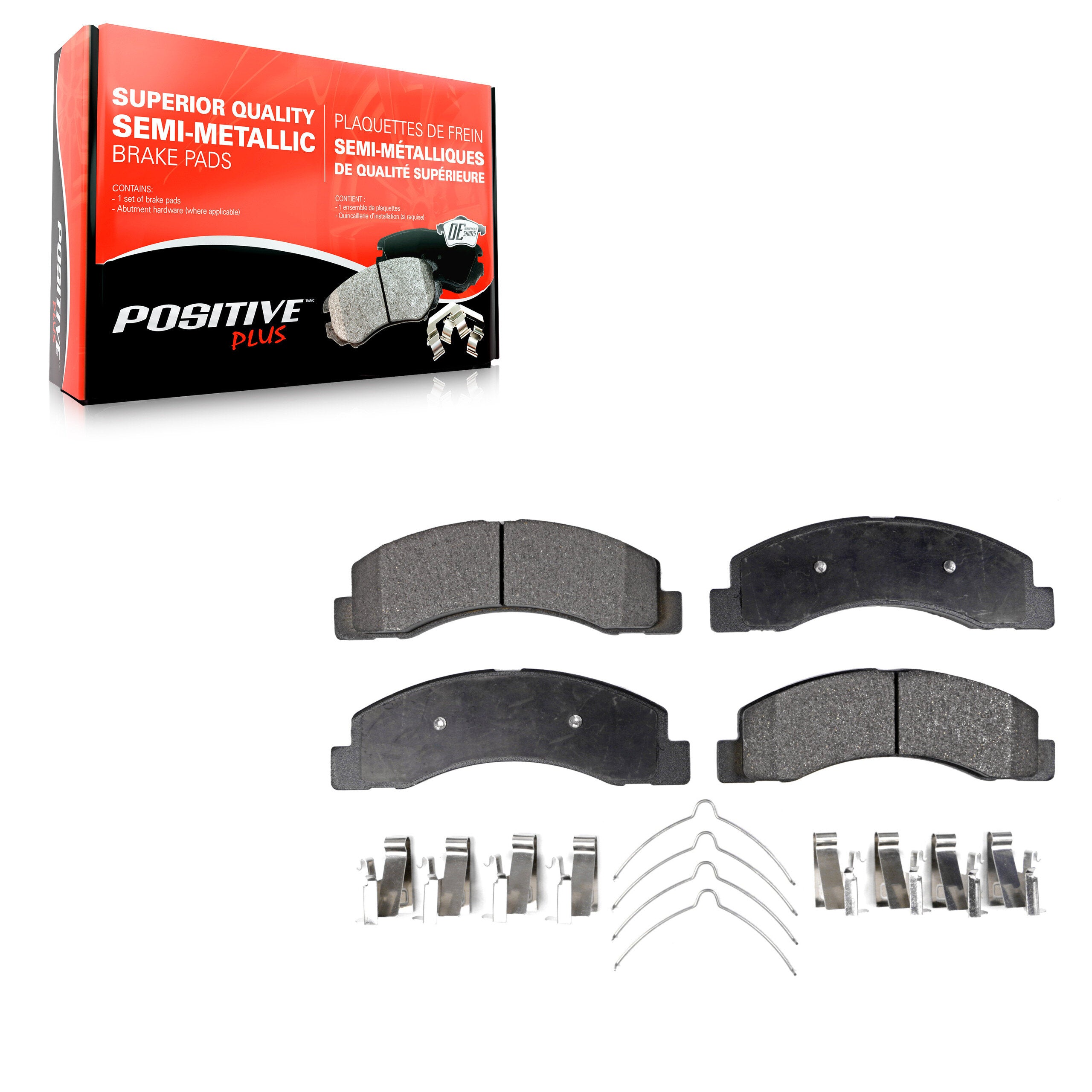 Positive Plus PPF-D824 Disc Brake Pad for 1999-2005 Ford Excursion product image
