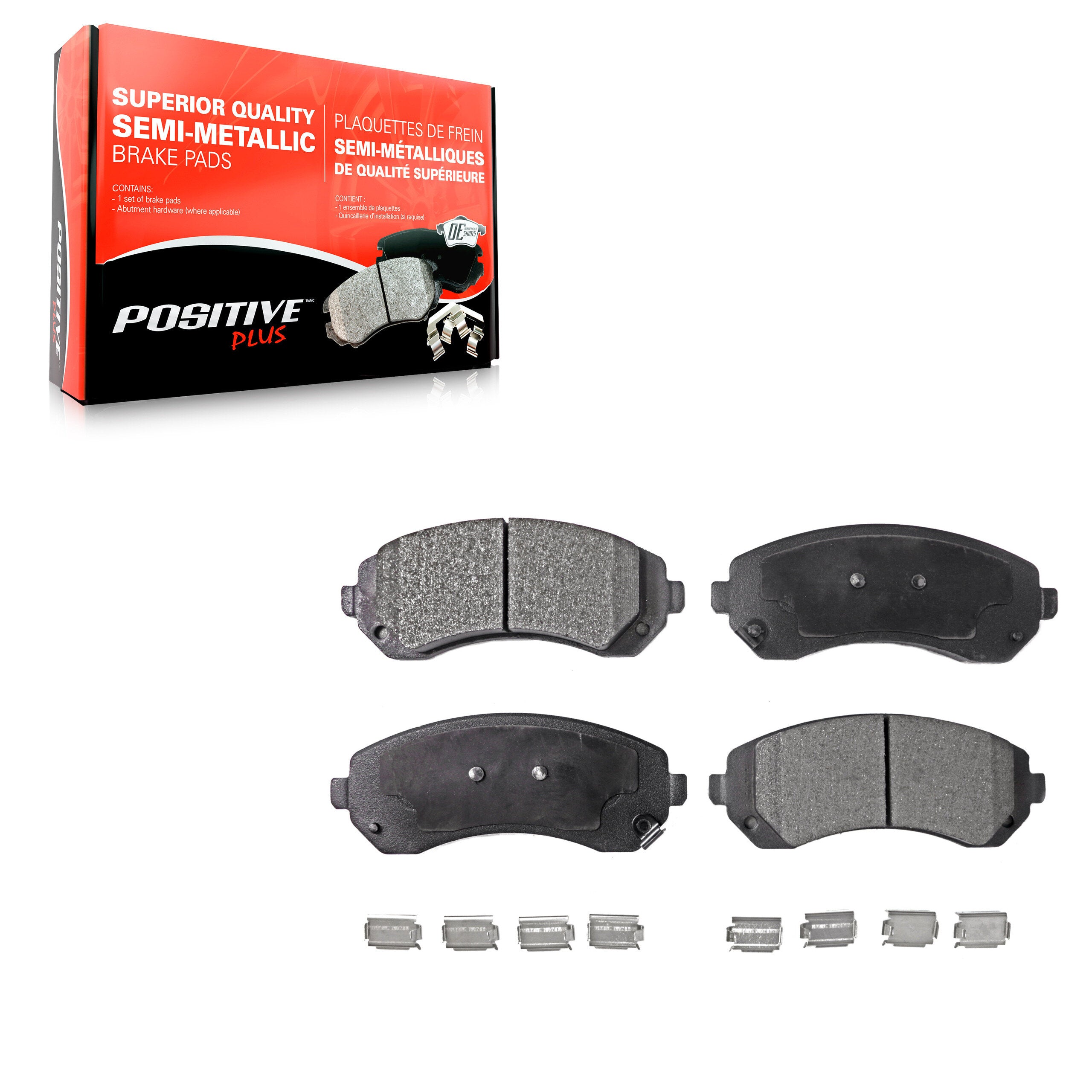 Positive Plus PPF-D844 Disc Brake Pad for 2001-2007 Buick Rendezvous product image