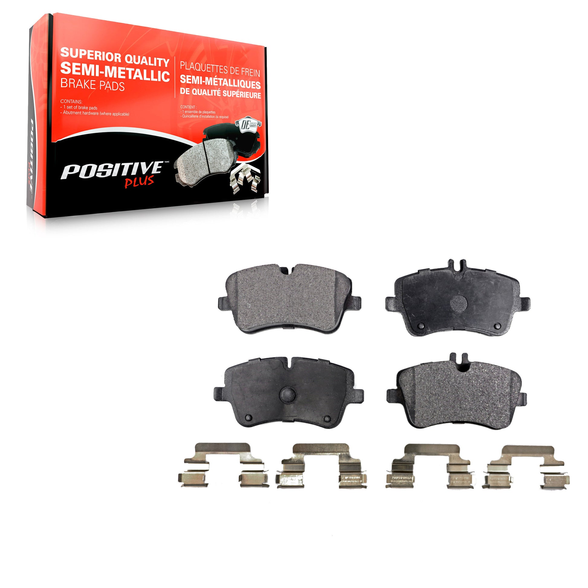 Positive Plus PPF-D872 Disc Brake Pad for 2001-2011 Mercedes-Benz SLK300 product image