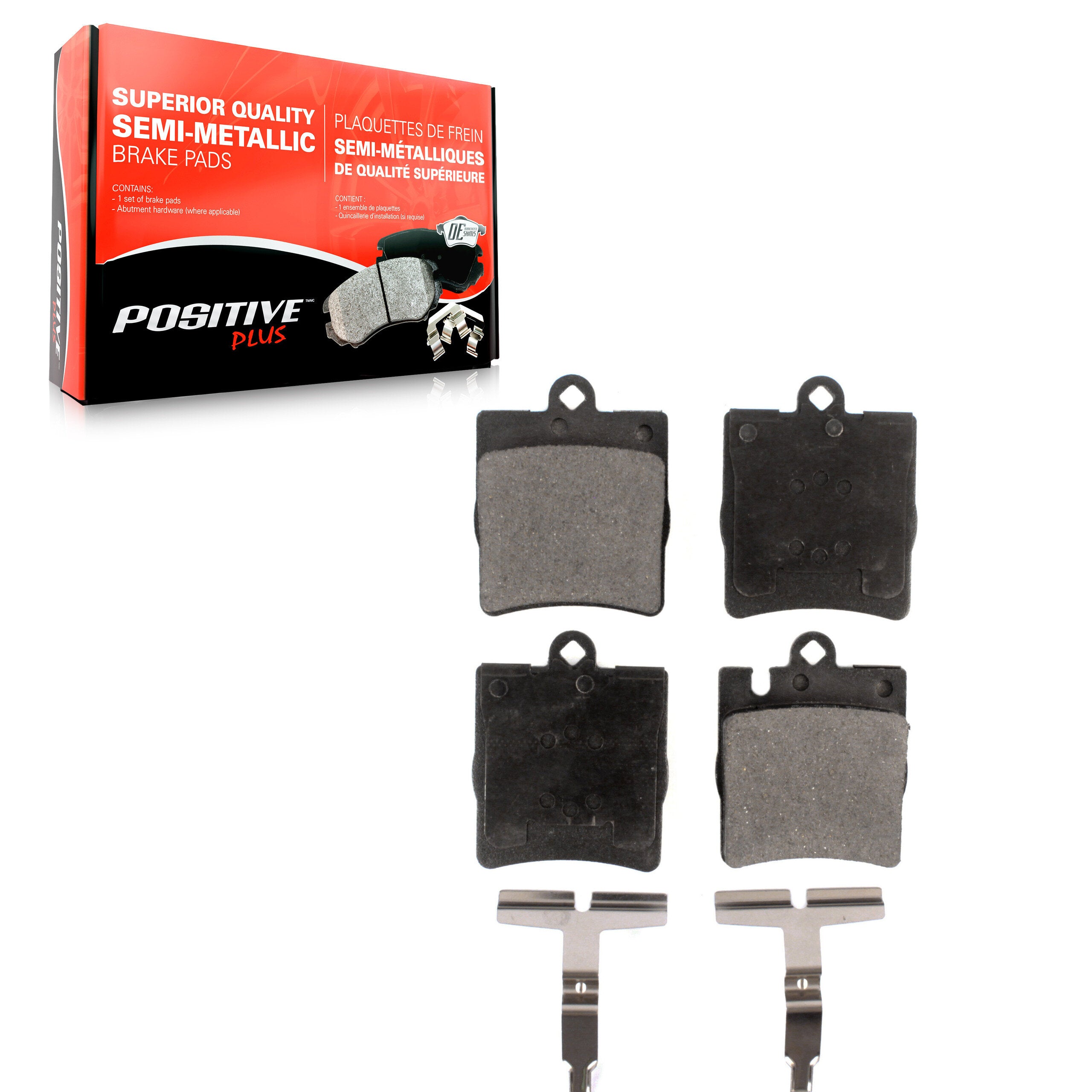 Positive Plus PPF-D873 Disc Brake Pad for 1996-2011 Mercedes-Benz SLK300 product image