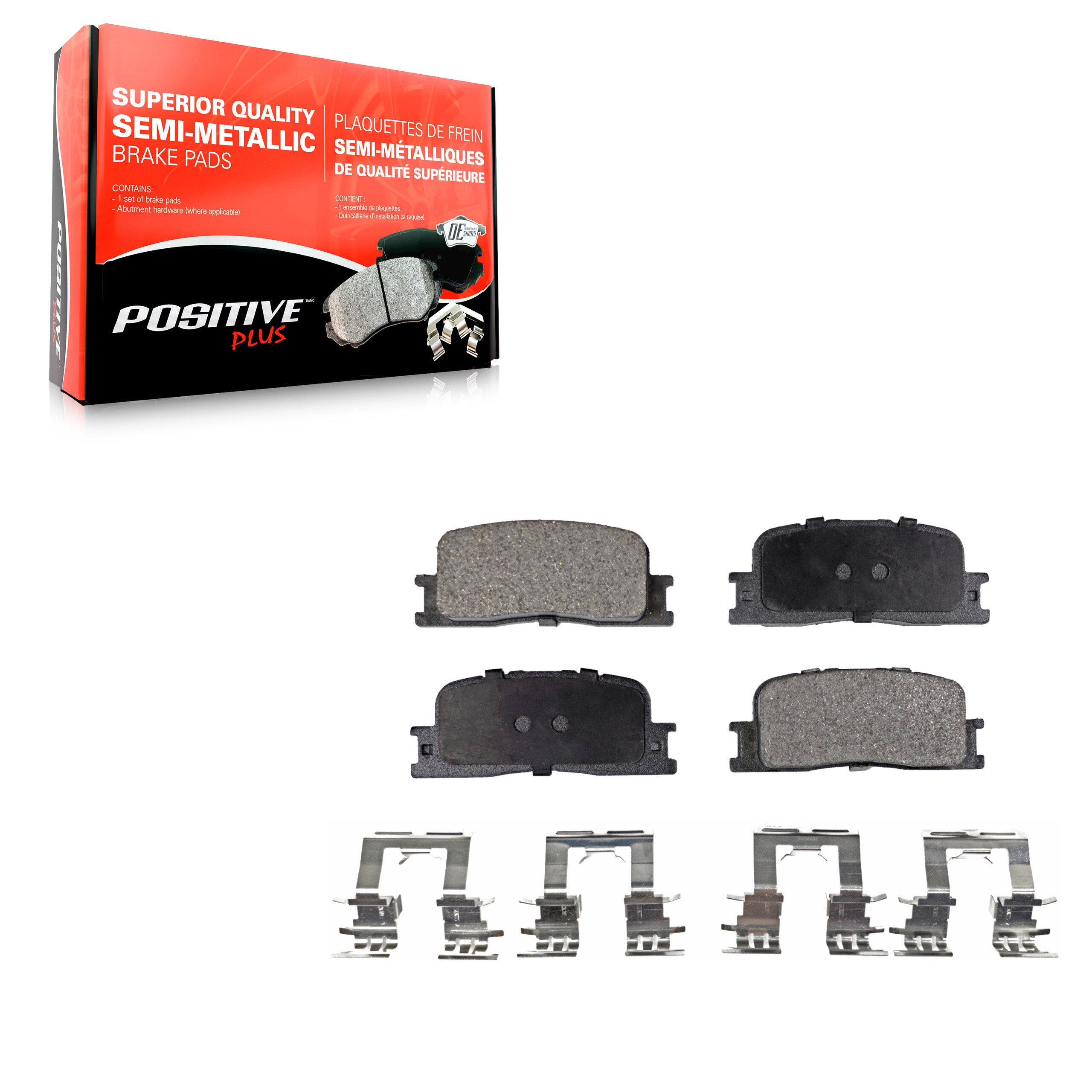 Positive Plus PPF-D885 Disc Brake Pad for 2001-2006 Lexus ES330 product image