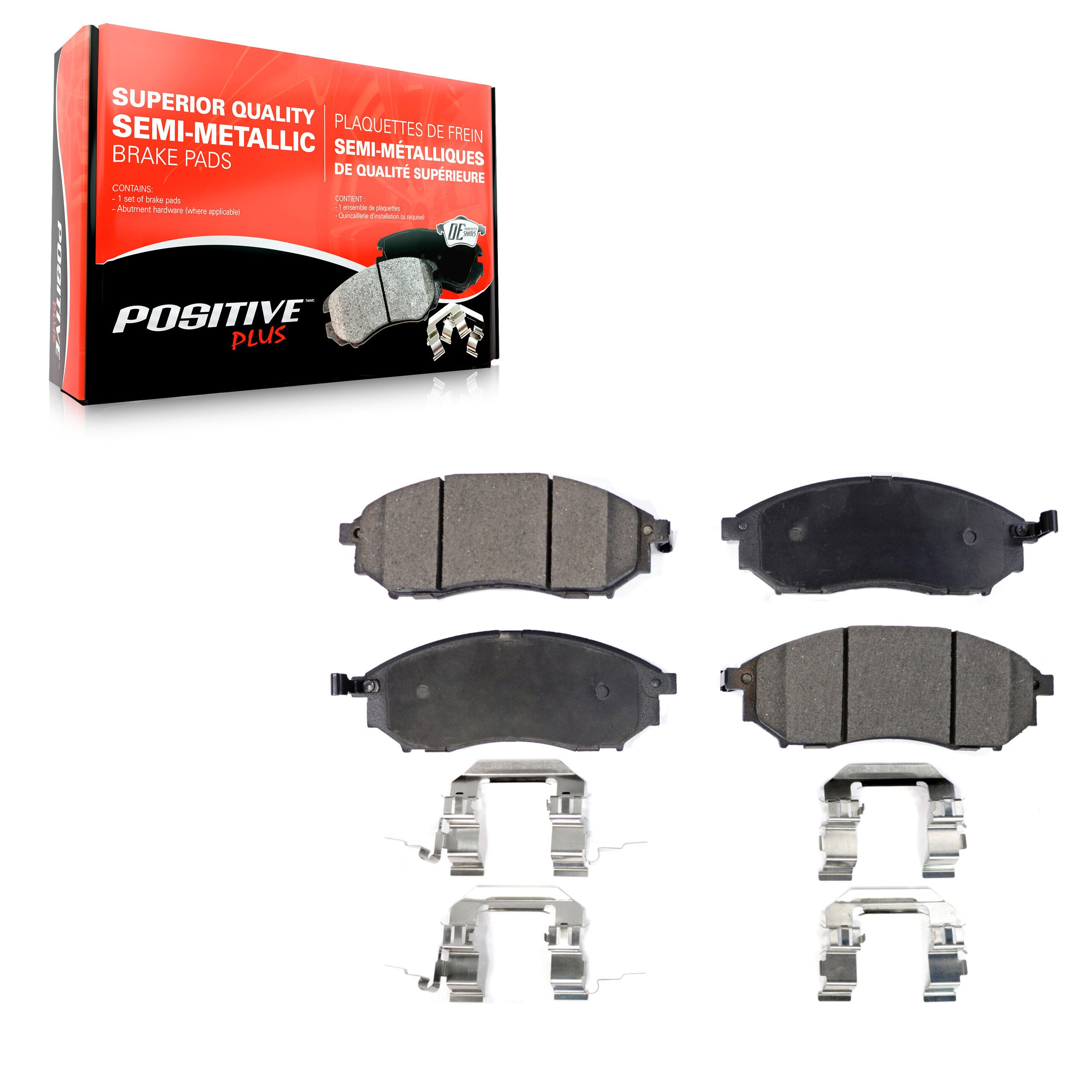 Positive Plus PPF-D888 Disc Brake Pad for 2002-2020 INFINITI Q40 product image