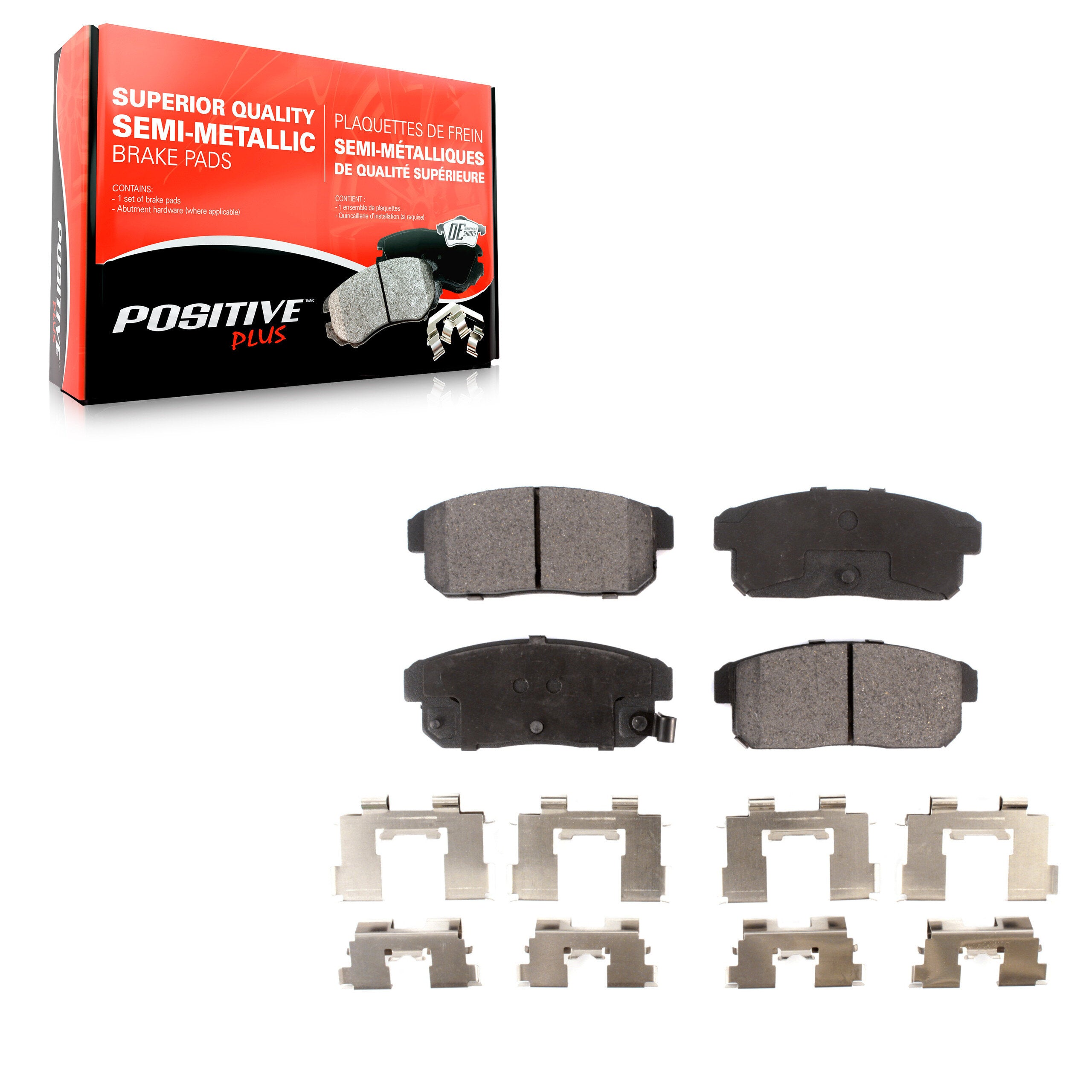 Positive Plus PPF-D900 Disc Brake Pad for 2000-2011 Mazda RX-8 product image