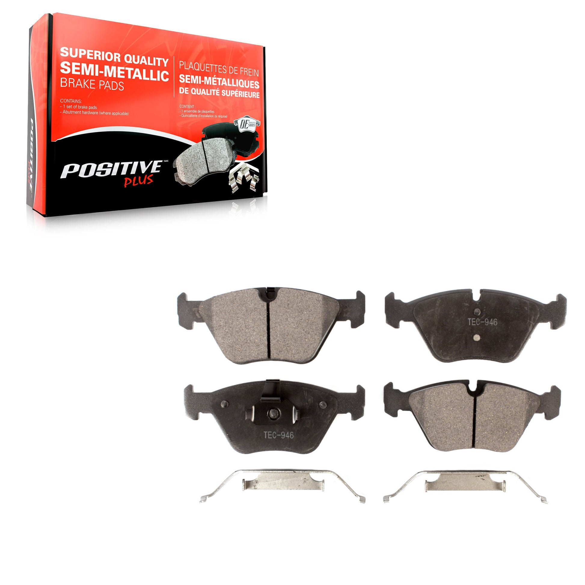 AmeriBRAKES_Semi-Metallic Brake Pads_PPF-D946
