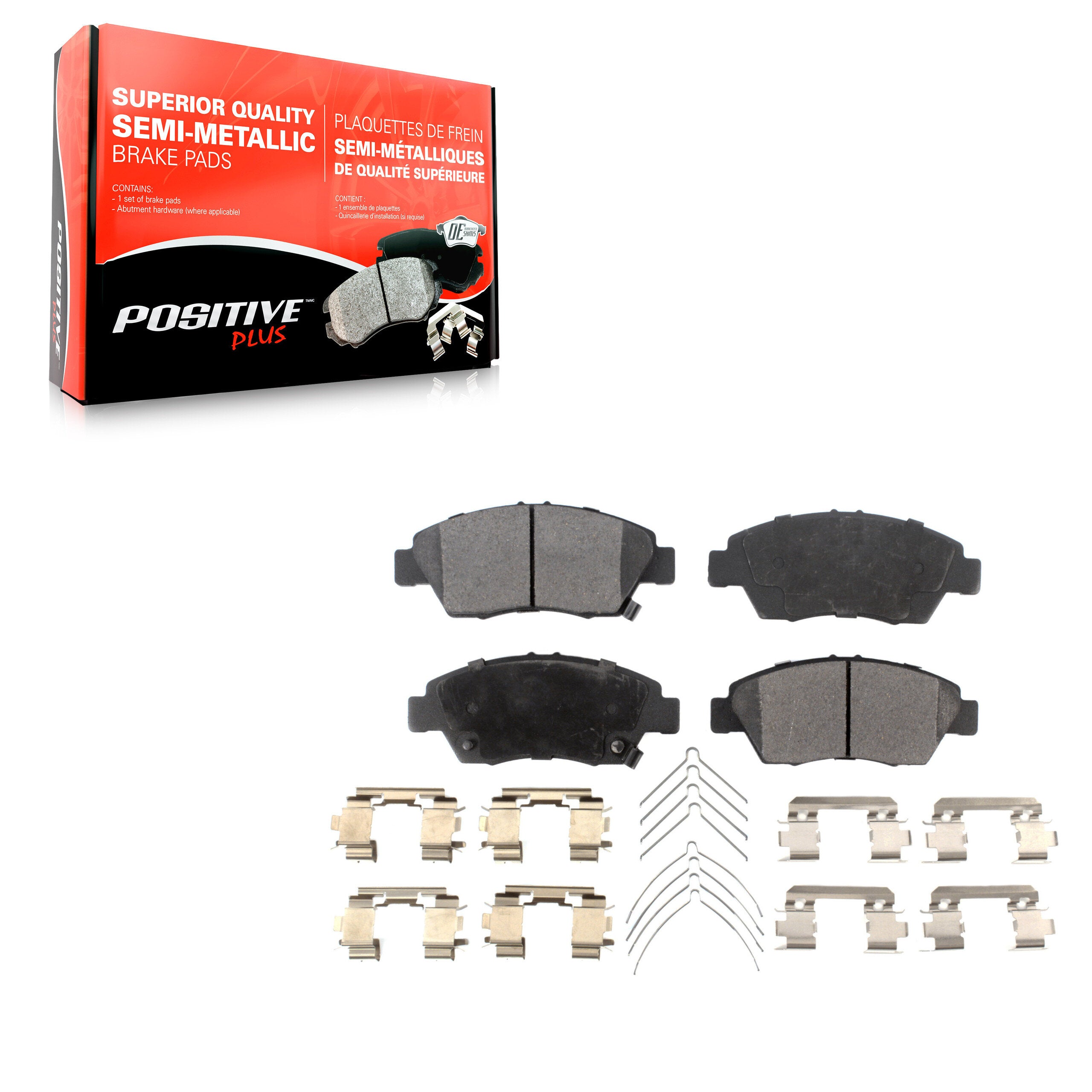 Positive Plus PPF-D948 Disc Brake Pad for 1993-2020 Honda Fit product image