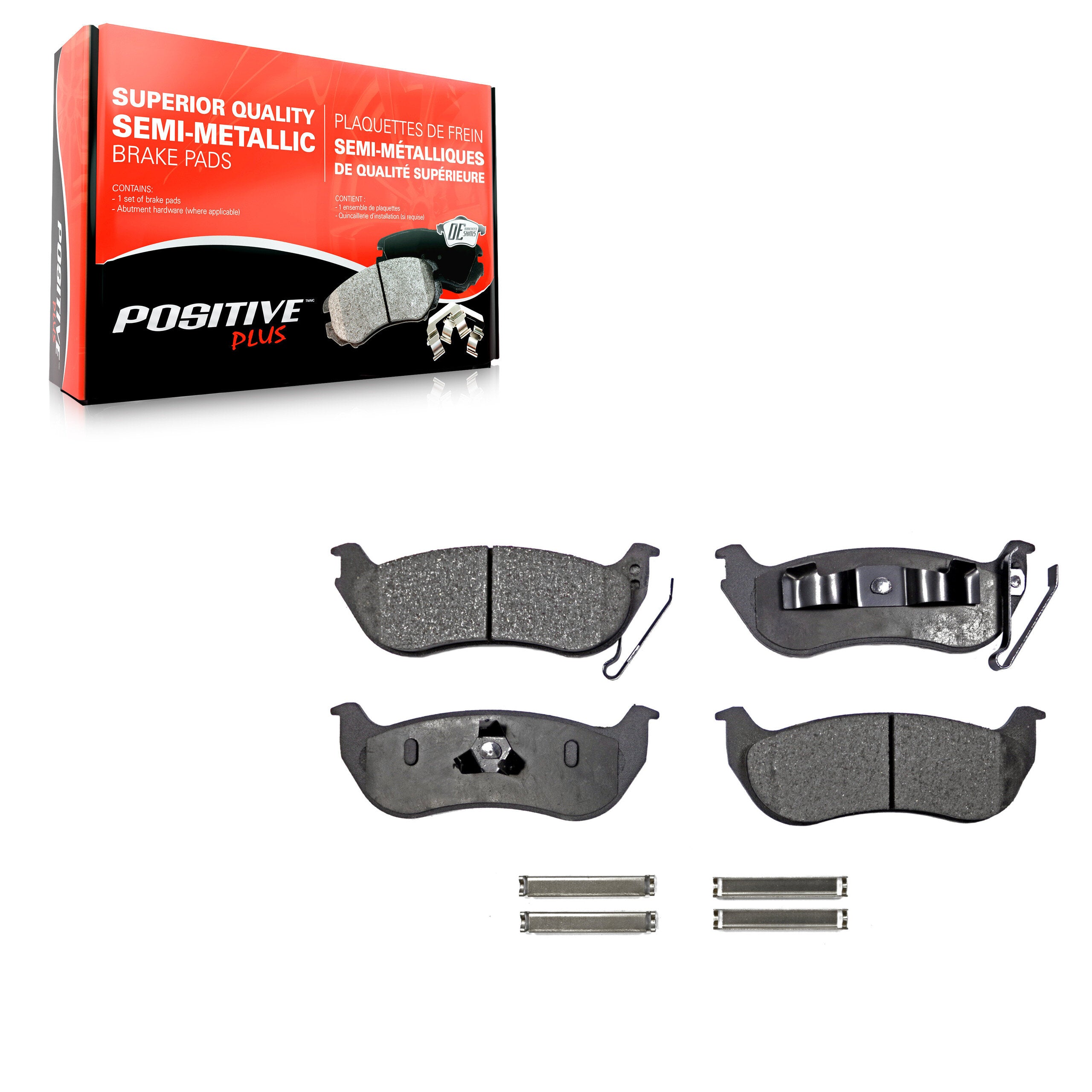 Positive Plus PPF-D981 Disc Brake Pad for 2003-2010 Ford Explorer Sport Trac product image