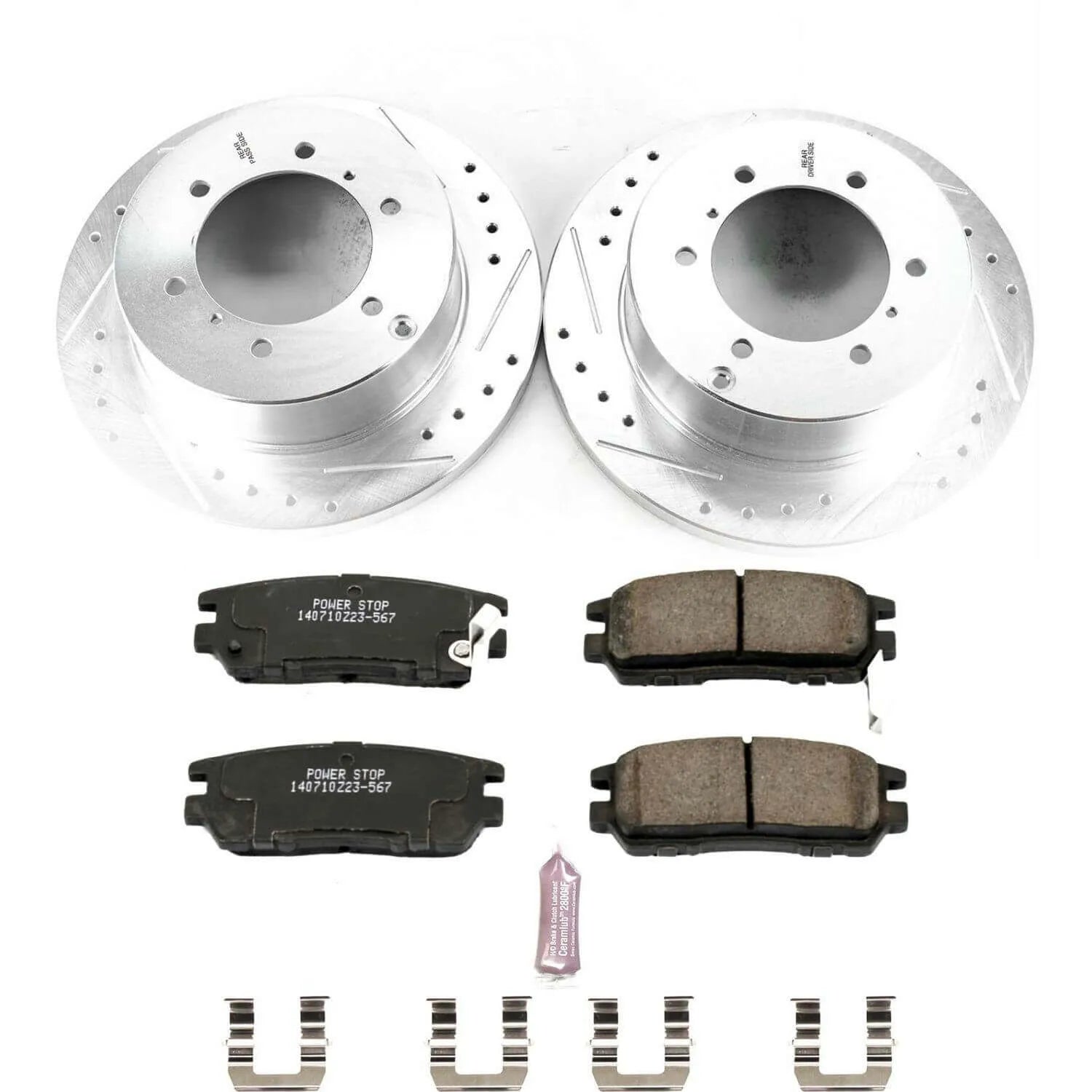 Power Stop K5022 - Z23 Evolution Sport Rear Brake Kit