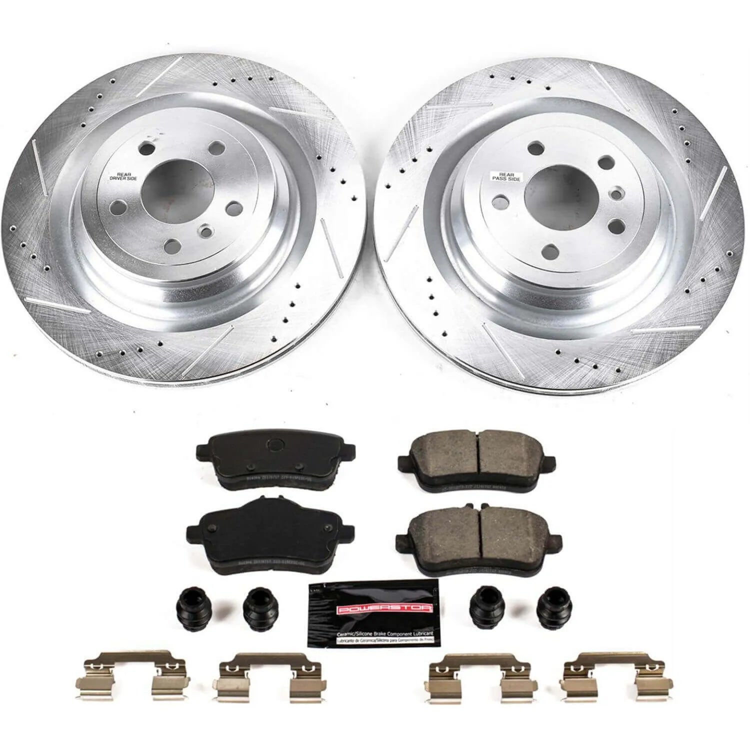 Power Stop K7448 - Z23 Evolution Sport Rear Brake Kit