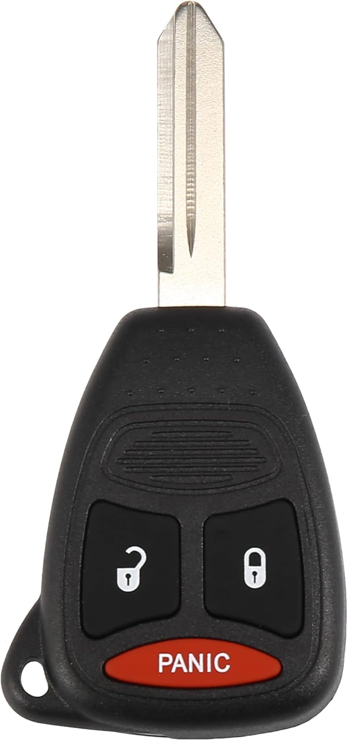 Remote Head Key Shell Case for Dodge Mitsubishi Nitro Caliber Ram Durango 2004-2012 KOBDT04A 05183348AA (3 Button)