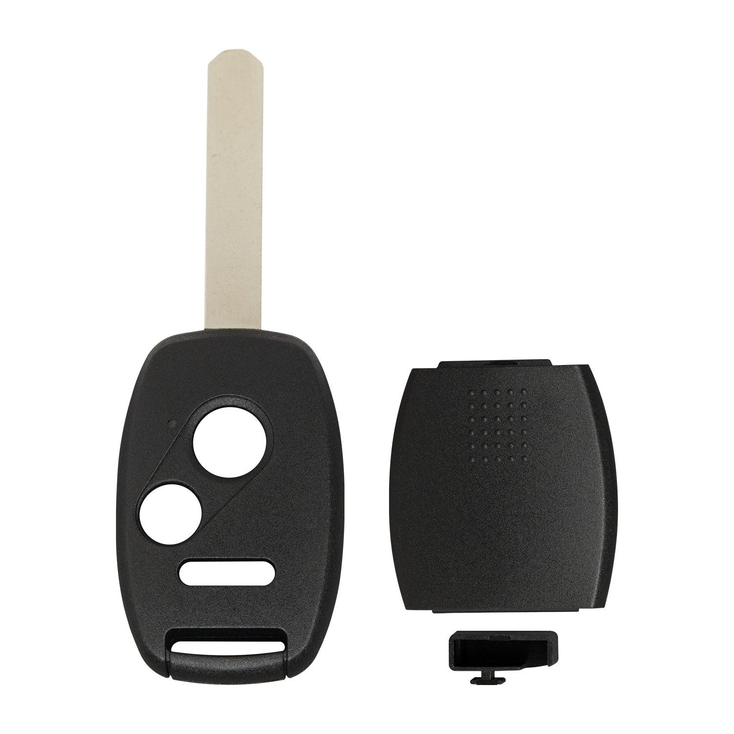 Remote Head Key Shell Case for Honda Accord Civic Pilot CR-V Ridgeline Odyssey 2005-2014 OUCG8D-380H-A (3 Button)