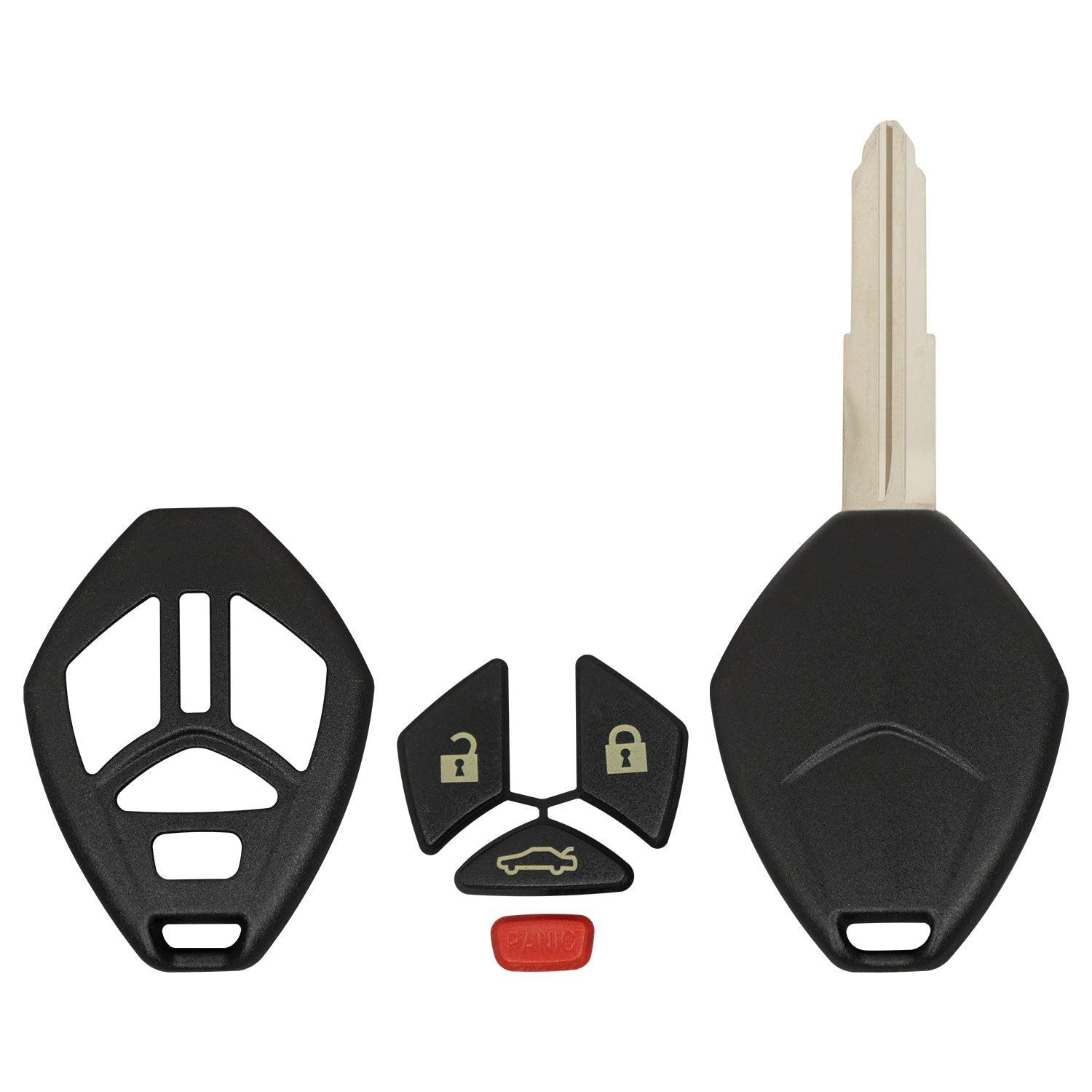 Remote Head Key Shell Case for Mitsubishi Eclipse Galant Lancer 2007-2012 OUCG8D-620M-A (4 Button)