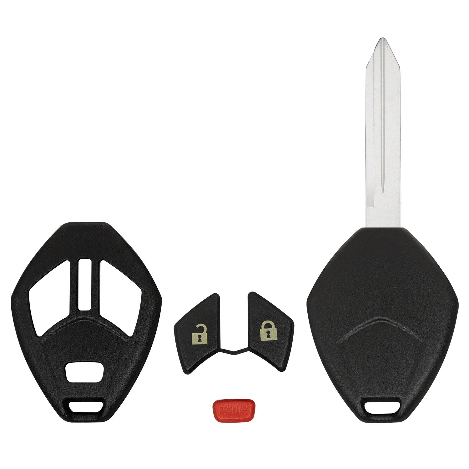 Remote Head Key Shell Case for Mitsubishi Endeavor 2006-2007 OUCG8D-620M-A (3 Button)