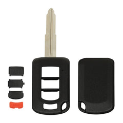 Remote Head Key Shell Case for Mitsubishi Lancer 2016-2018 OUCJ166N 6370B945 (4 Button)