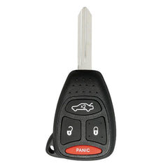 Remote Head Key for Dodge Dakota Ram Durango Charger Commander Grand Cherokee 300 KOBDT04A 68026372 (4 Button)