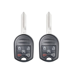 Remote Head Key for Ford Edge Expedition Explorer Flex Taurus MKX Navigator ‎2012-2019 OUCD6000022 164-R8000 (5 Button - Double) 