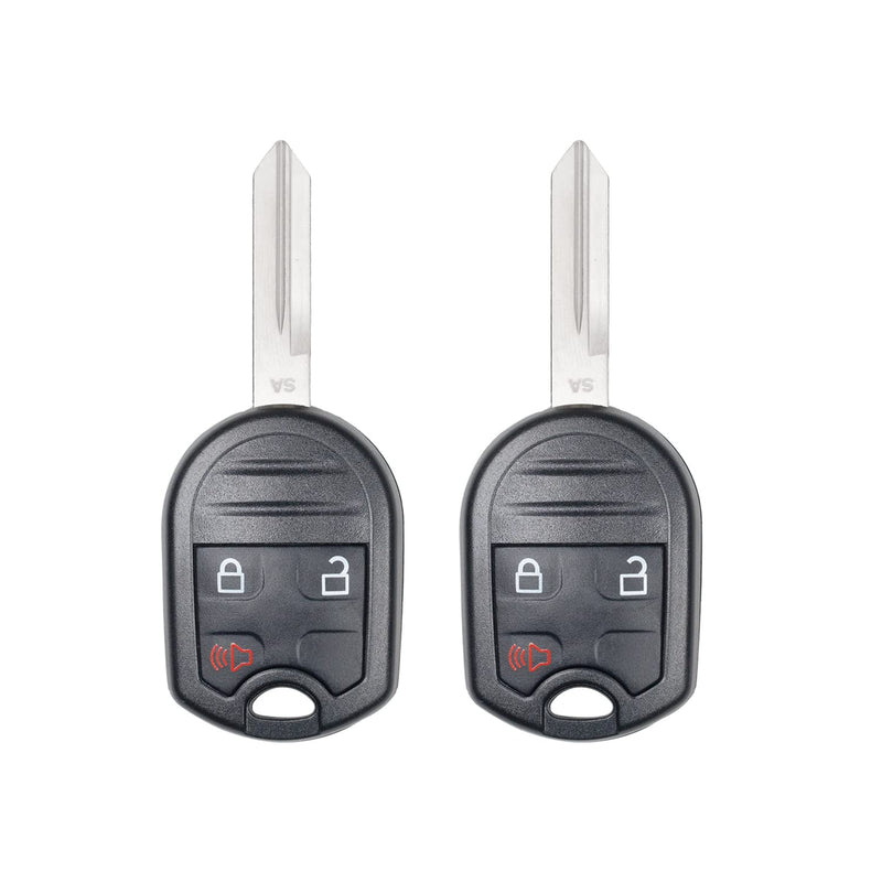 Remote Head Key for Ford Edge Explorer Edge Escape F-150 F-250 MKX Navigator 2006-2017 CWTWB1U793 164-R8070 (Double - 3 Button)