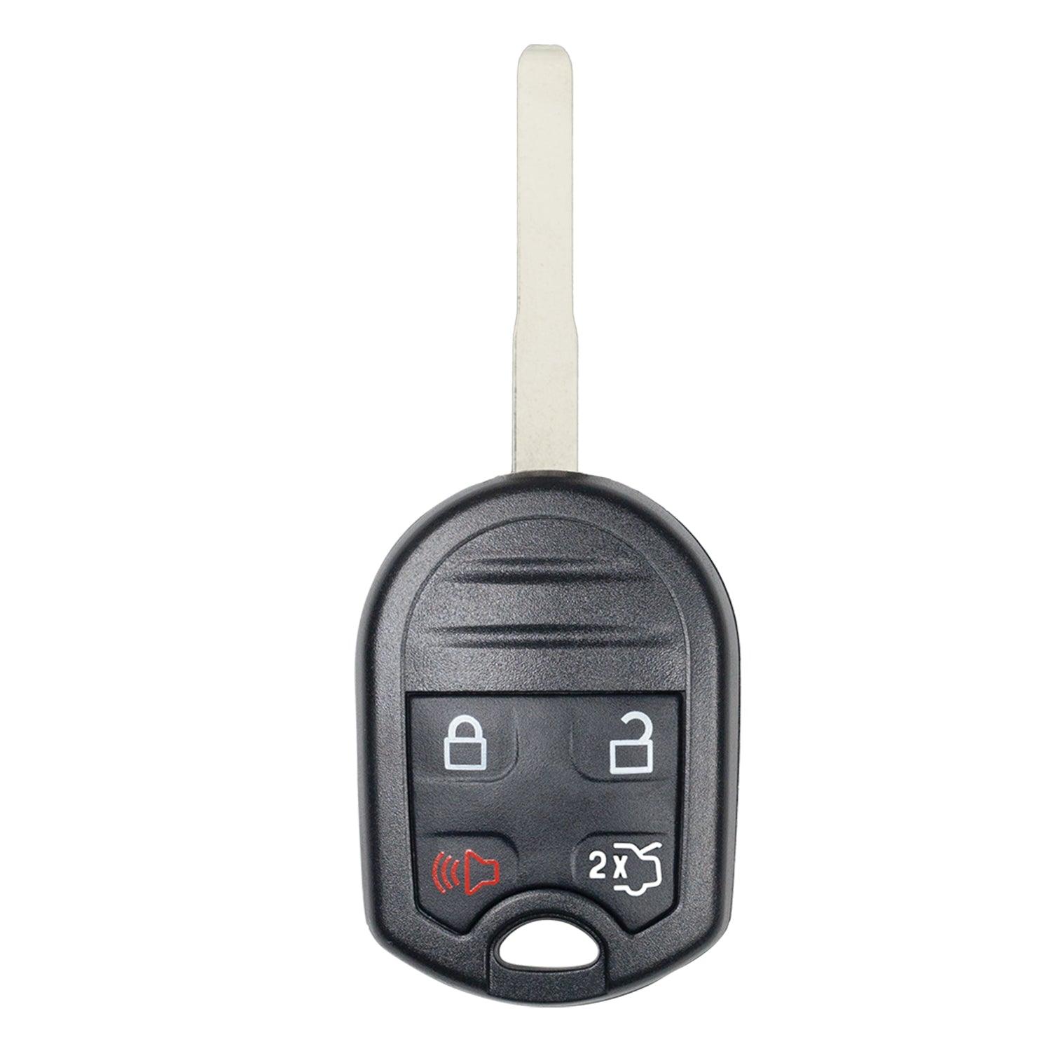 Remote Head Key for Ford Escape C-Max Fiesta Focus Transit 2012-2019 OUCD6000022 164-R8046 (4 Button)