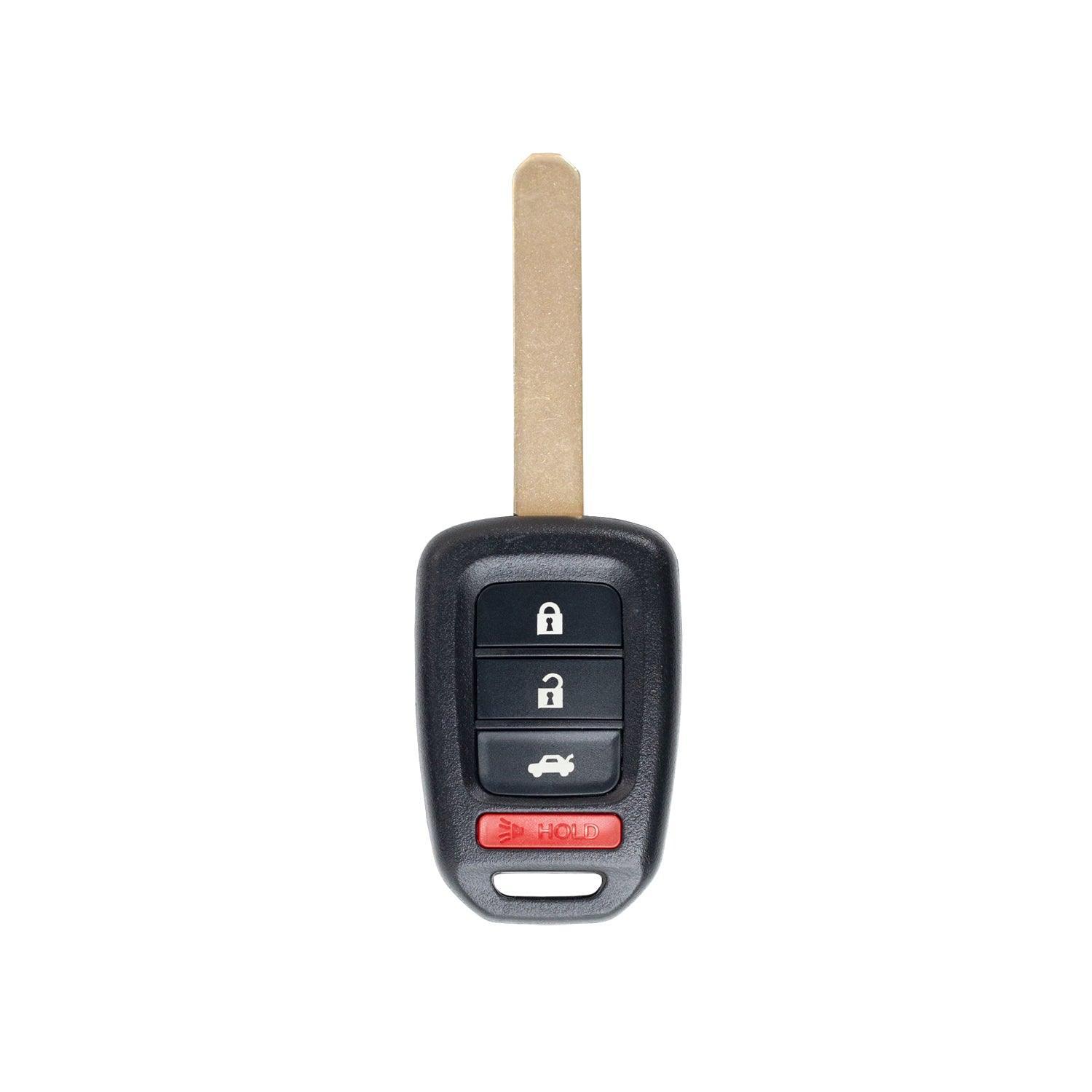 Remote Head Key for Honda CR-V Accord Civic 2016-2021 MLBHLIK6-1TA 35118TGGA00 (4 Button)