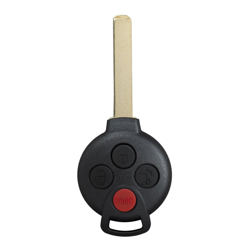 Remote Head Key for Mercedes Benz Smart Fortwo 2008-2015 KR55WK45144 4518203797 (4 Button)