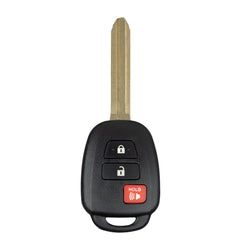 Remote Head Key for Toyota Rav4 Tacoma Prius 4-Runner 2013-2021 HYQ12BDM 8907042820 (3 Button)