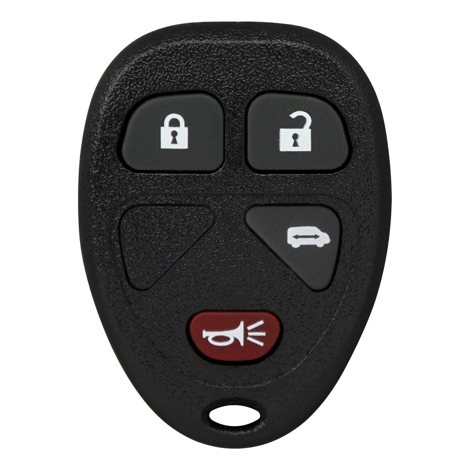 Remote Key Fob for Chevrolet Uplander Montana Relay Terraza 2005-2009 KOBGT04A 15100812 (4 Button)