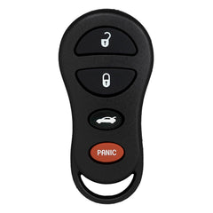 Remote Key Fob for Chrysler 300 Sebring Concorde Intrepid Stratus 1999-2006 GQ43VT17T 04602260 (4 Button)