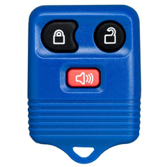 Remote Key Fob for F-150 Explorer Escape Edge Ranger Fusion 1998-2016 CWTWB1U331 8S4Z-15K601-AA (3 Button - Dark Blue)