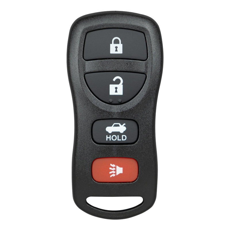 Remote Key Fob for Nissan Altima Maxima Sentra Armada 350Z I35 G35 2002-2012 KBRASTU15 5931642 (4 Button)