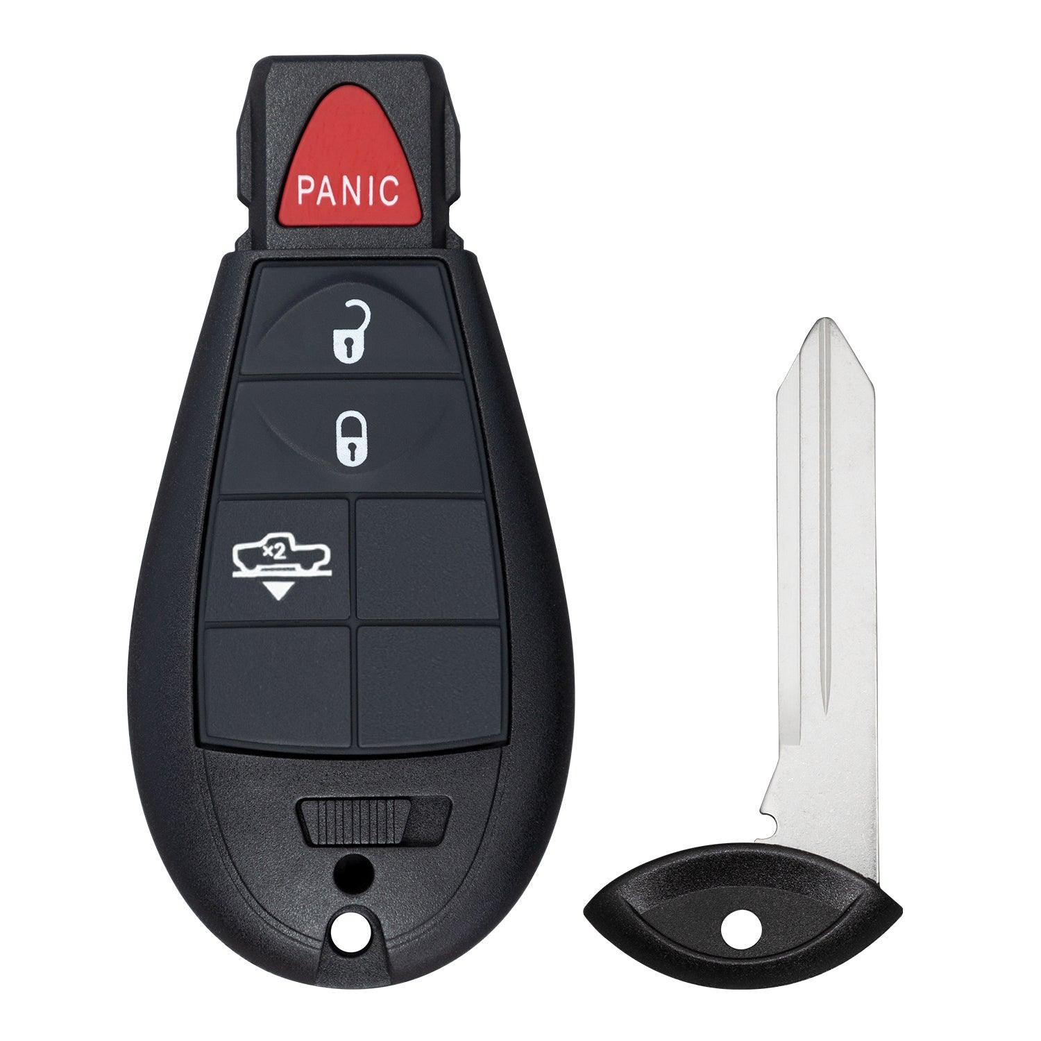 Remote Key Fob for Ram 1500 2500 2013-2018 GQ453T 56046953 (4 Button)