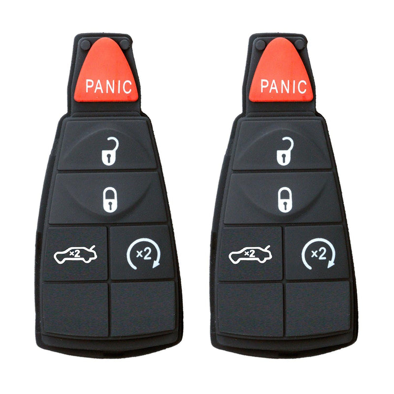 Repair Pad for Dodge Charger Magnum 300 2008-2013 M3N5WY783X (5 Button Trunk - 2 Pack)