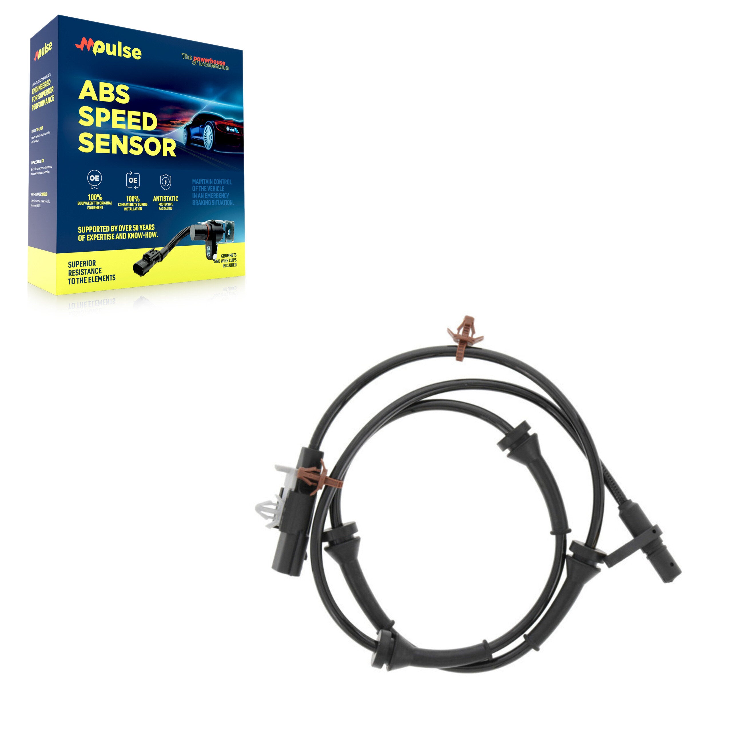 Mpulse SEN-2ABS3474 ABS Wheel Speed Sensor for 2017-2021 Nissan Qashqai, Nissan Rogue and More - Rear