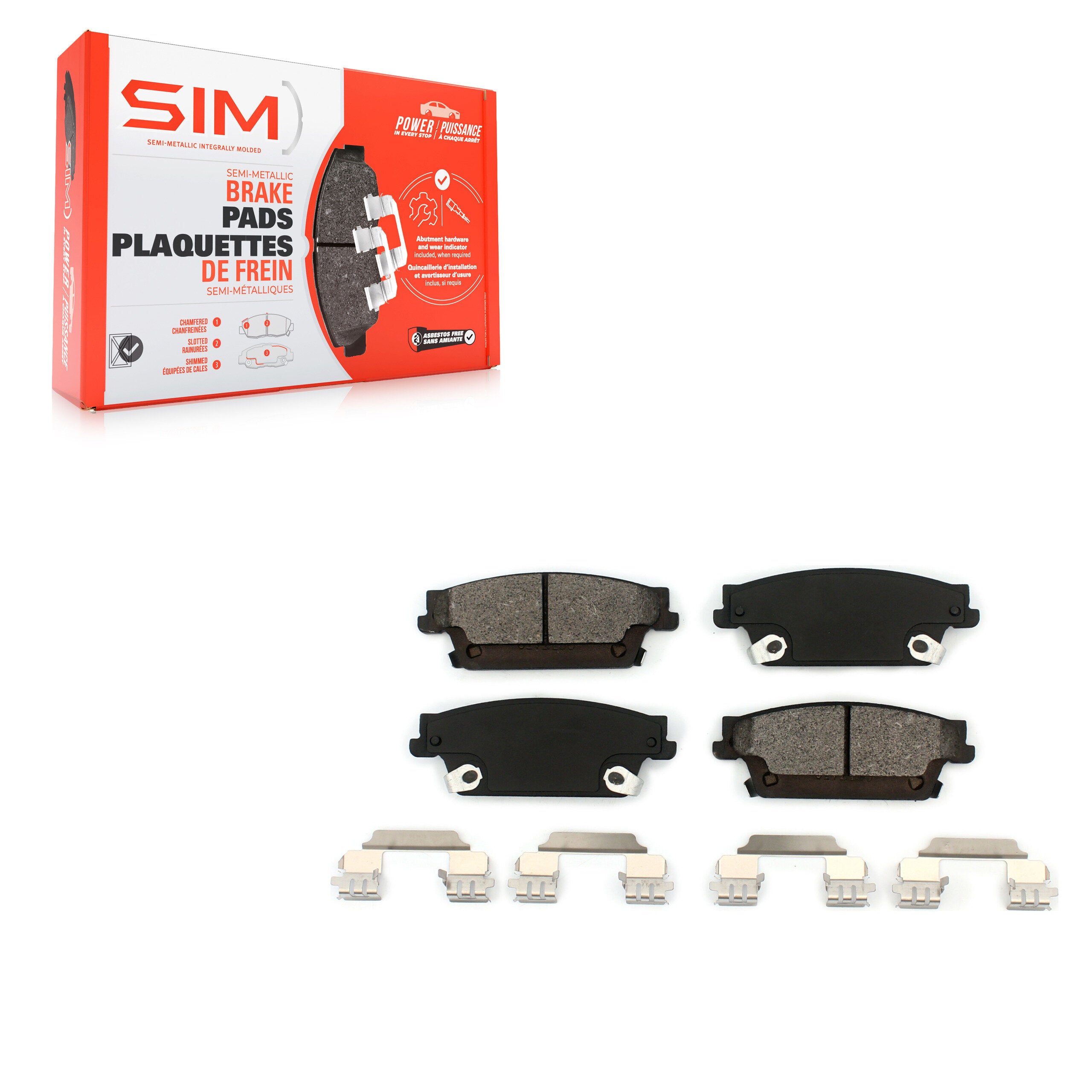 AmeriBRAKES_Semi-Metallic Brake Pads_SIM-1020