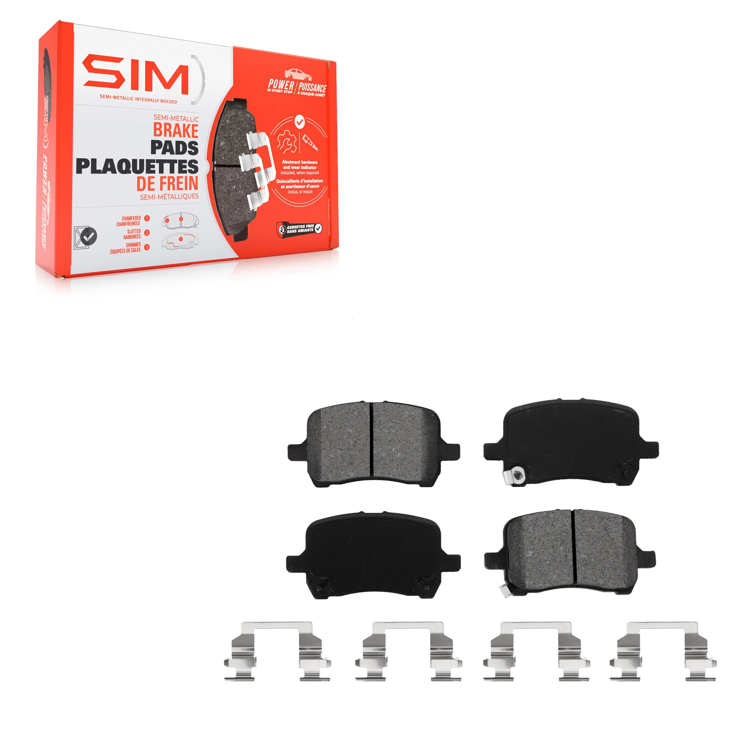 SIM SIM-1028 Disc Brake Pad for 2004-2010 Chevrolet HHR product image