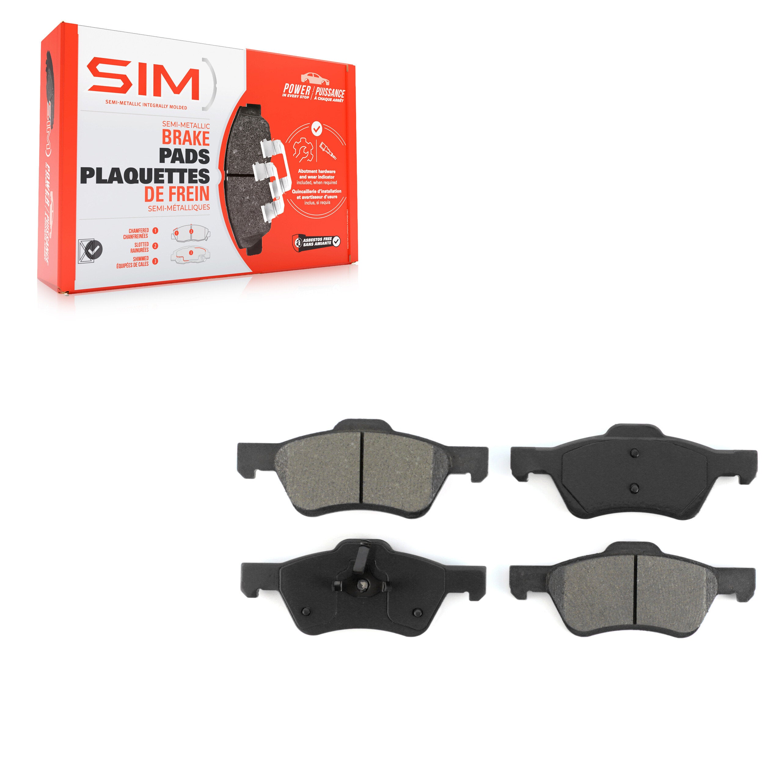 AmeriBRAKES_Semi-Metallic Brake Pads_SIM-1047B