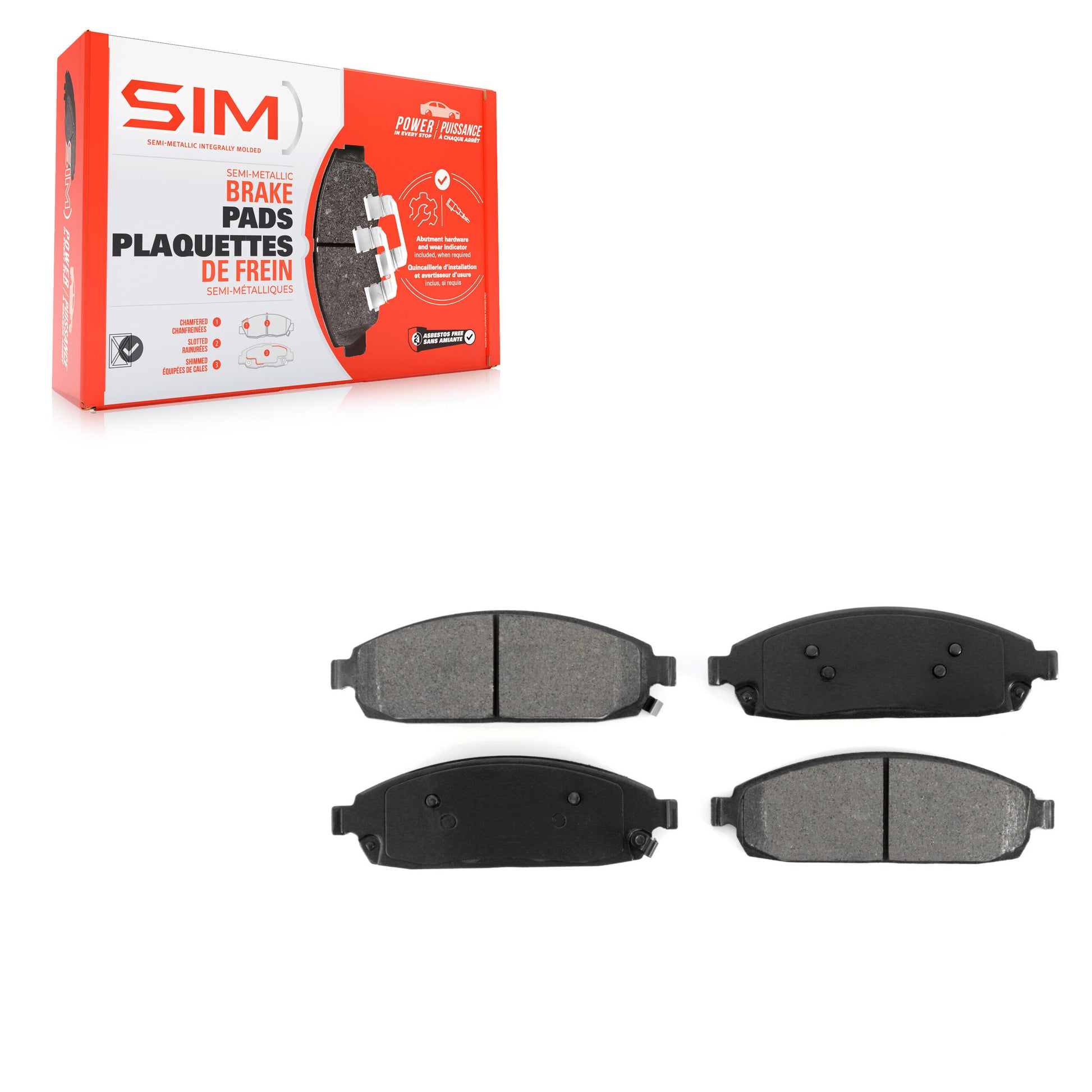 AmeriBRAKES_Semi-Metallic Brake Pads_SIM-1080