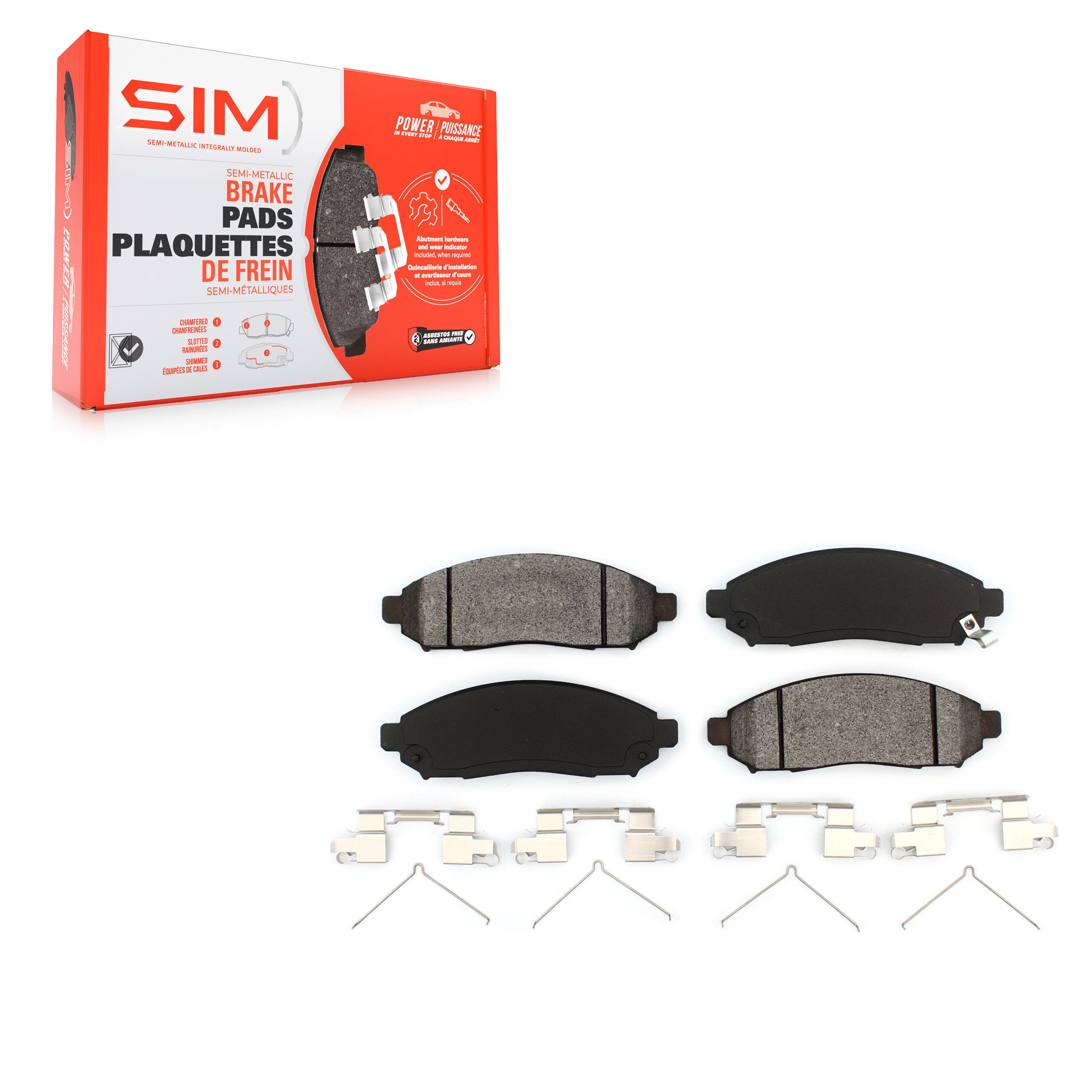 AmeriBRAKES_Semi-Metallic Brake Pads_SIM-1094