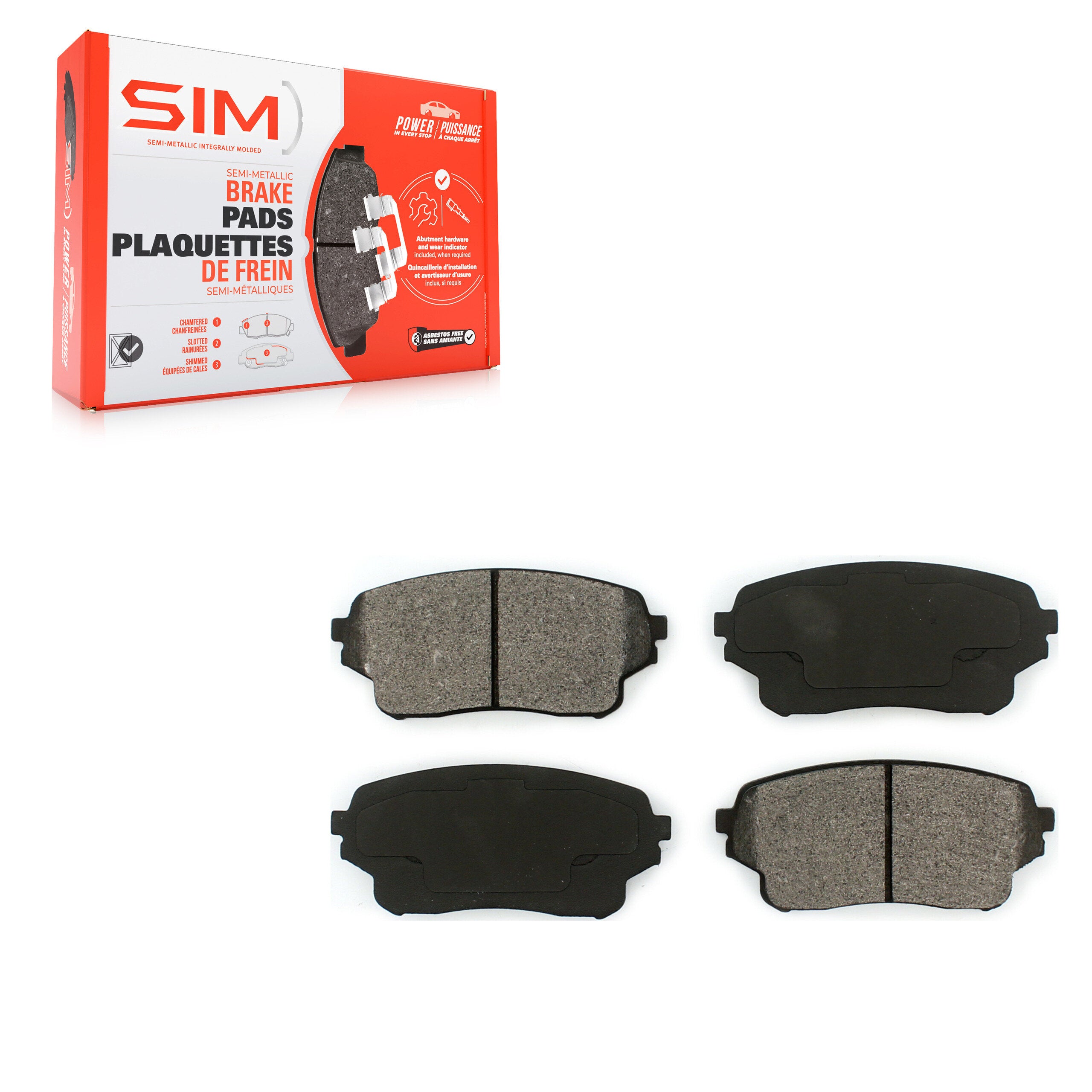 AmeriBRAKES_Semi-Metallic Brake Pads_SIM-1105