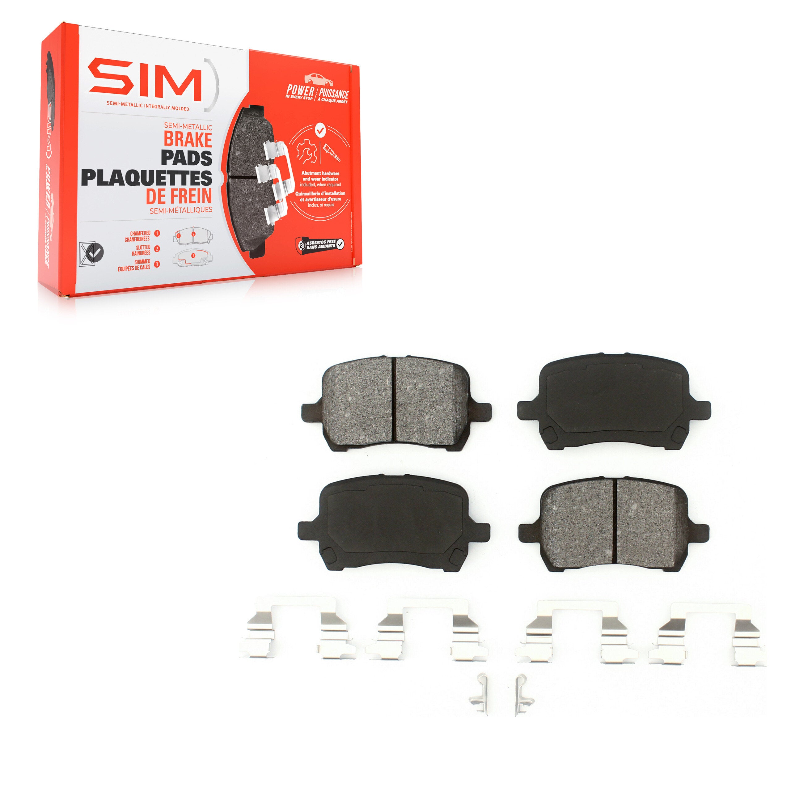 SIM SIM-1160 Disc Brake Pad for 2004-2012 Chevrolet HHR product image