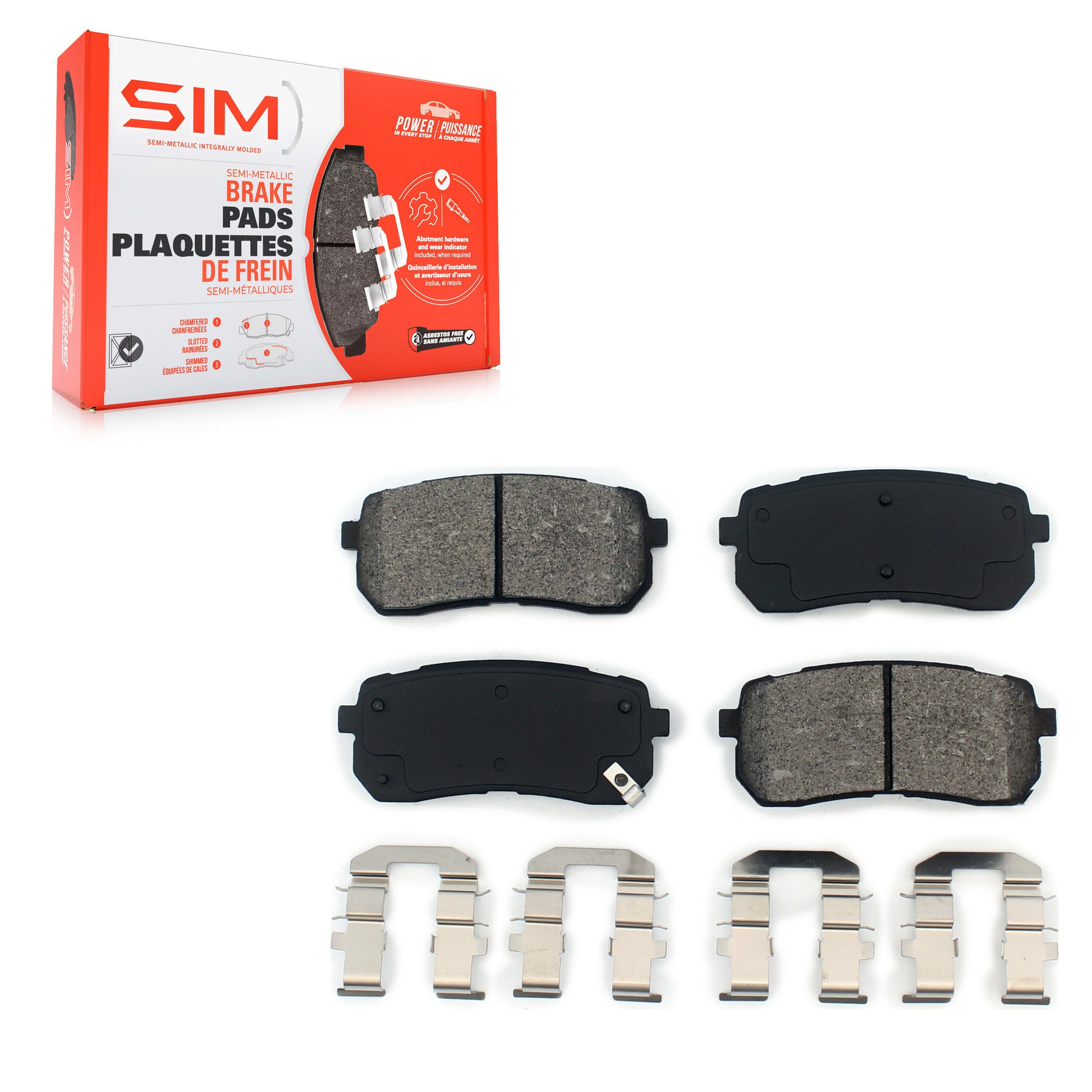AmeriBRAKES_Semi-Metallic Brake Pads_SIM-1302