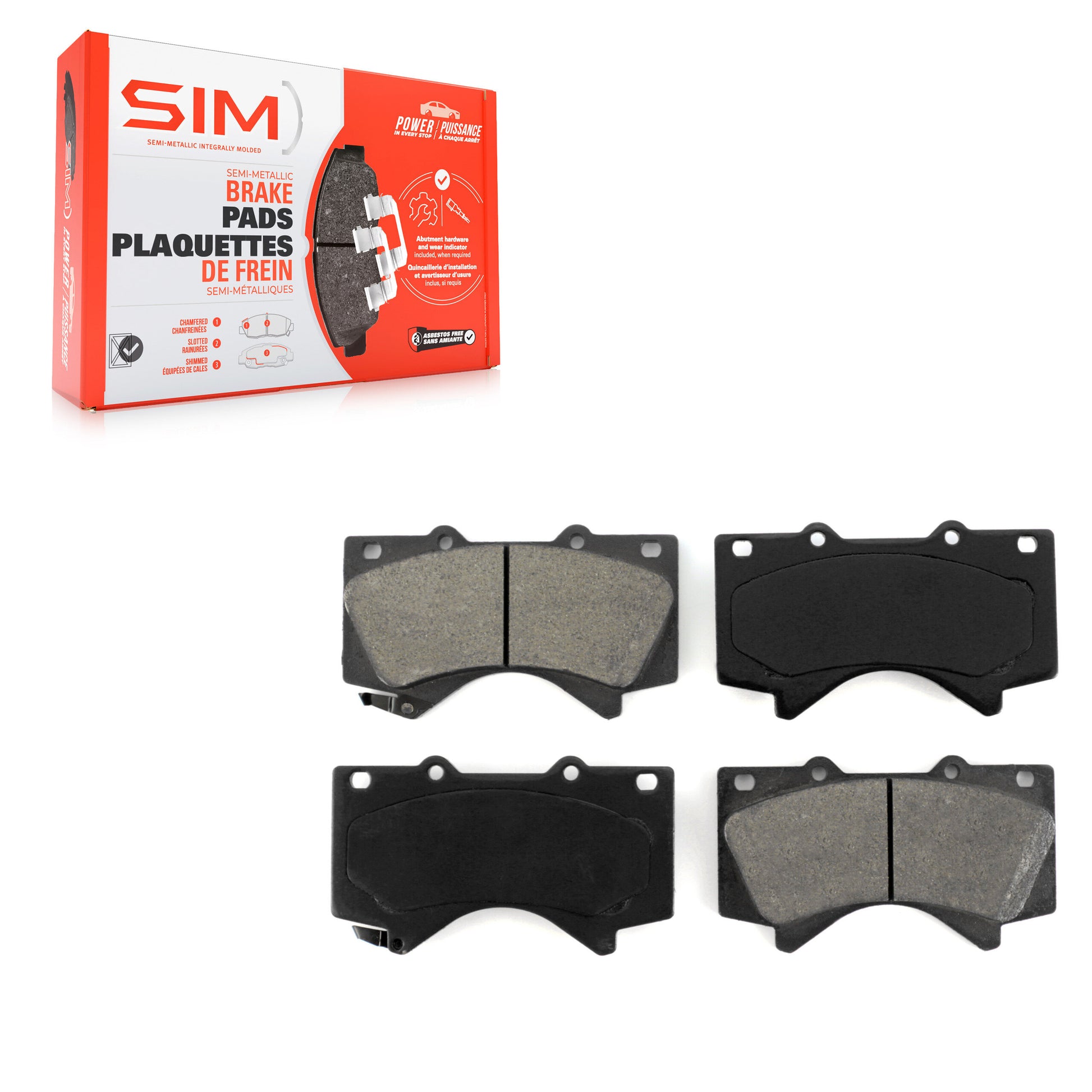 AmeriBRAKES_Semi-Metallic Brake Pads_SIM-1303