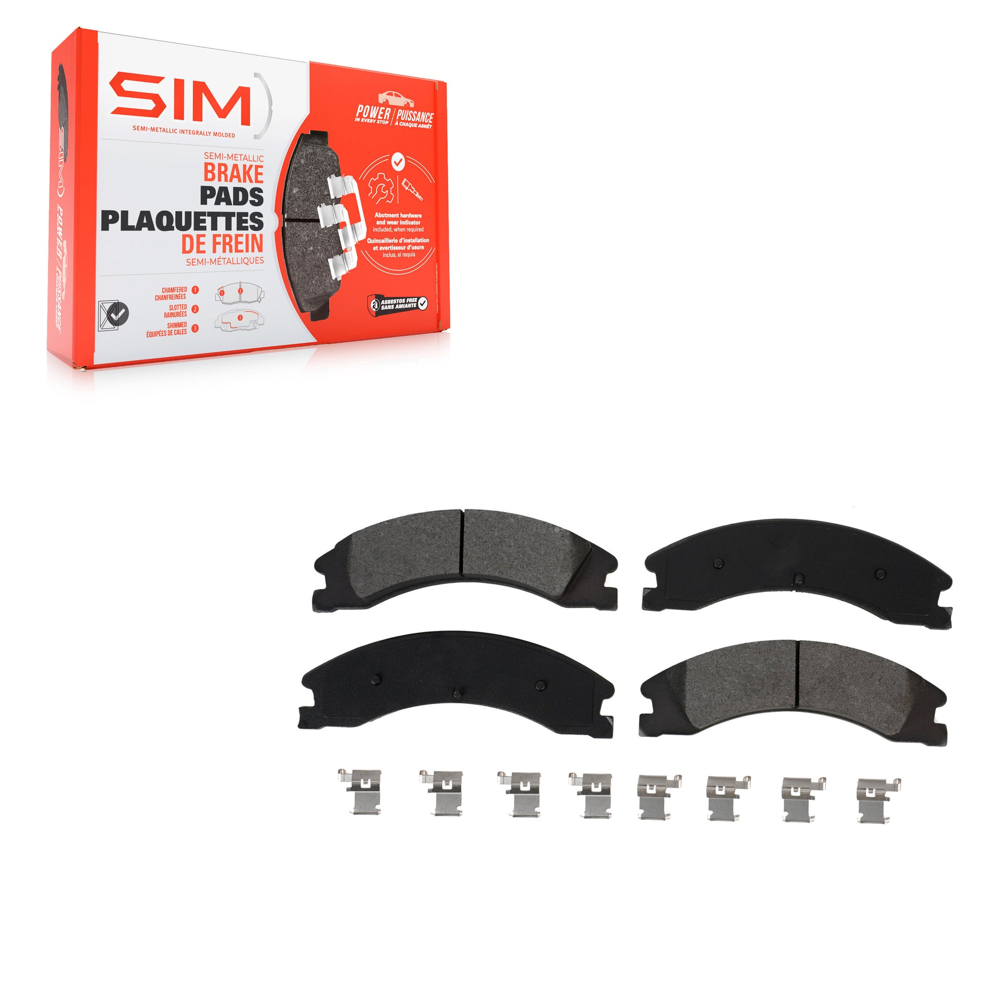 AmeriBRAKES_Semi-Metallic Brake Pads_SIM-1330