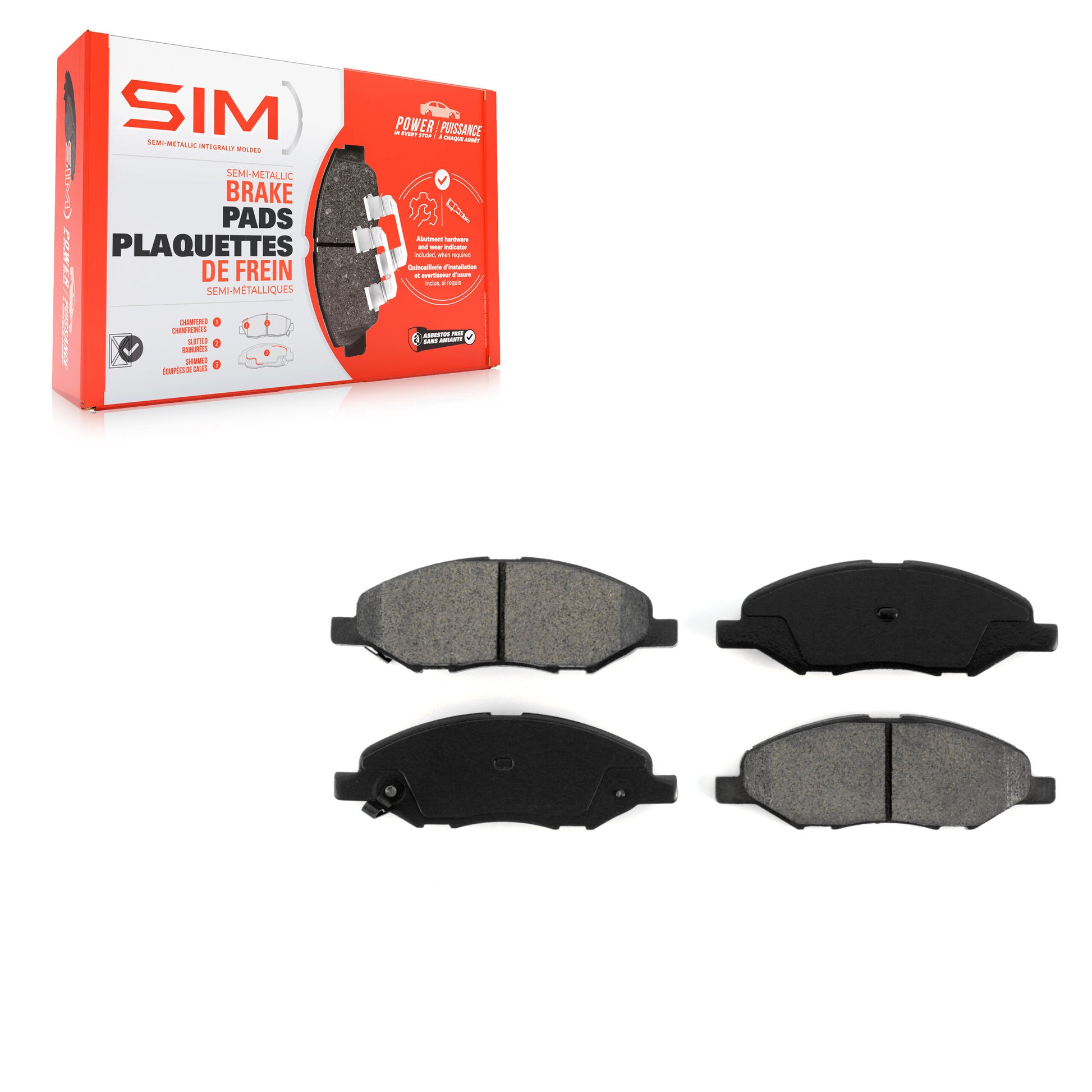 AmeriBRAKES_Semi-Metallic Brake Pads_SIM-1345