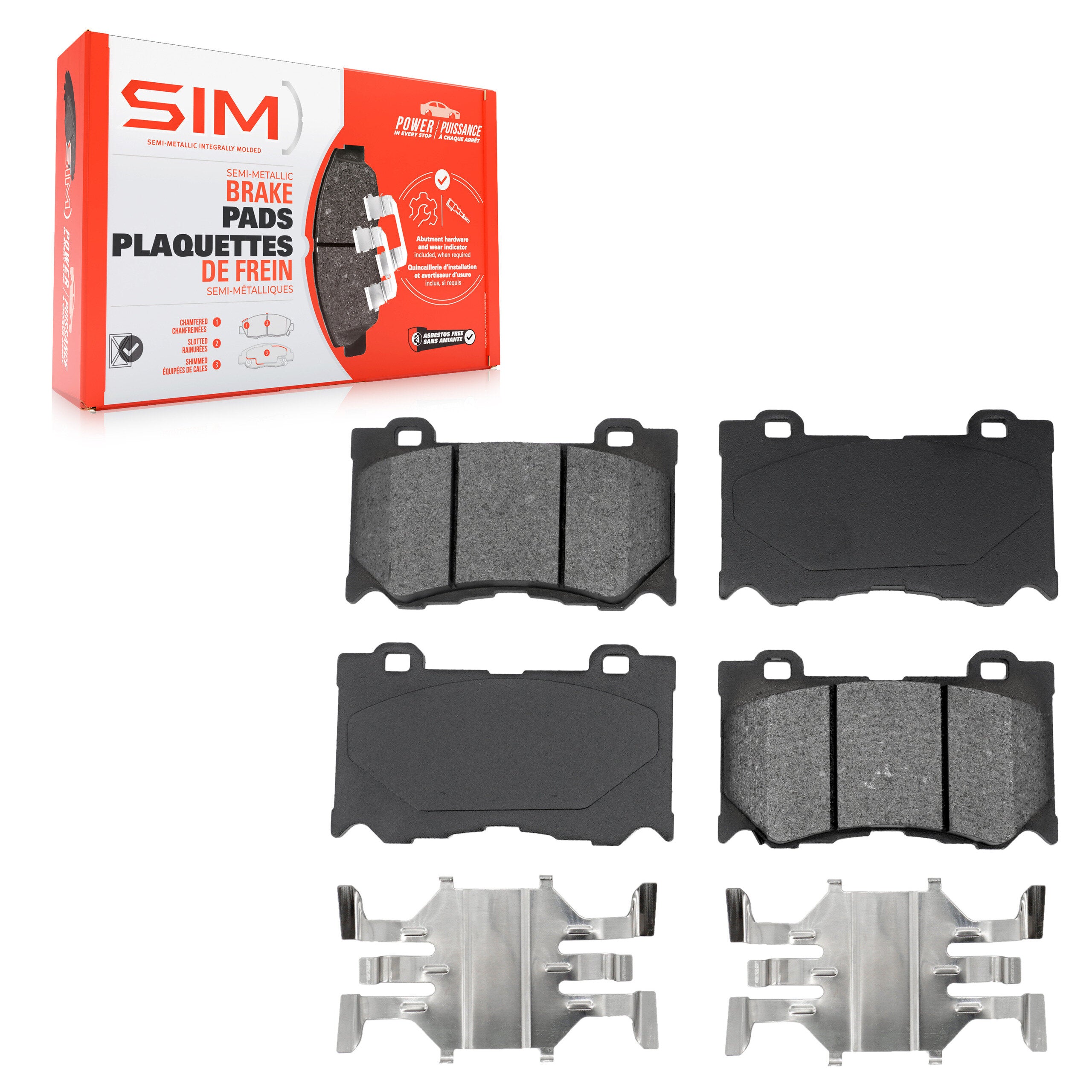 SIM SIM-1346 Disc Brake Pad for 2008-2024 Nissan Z product image