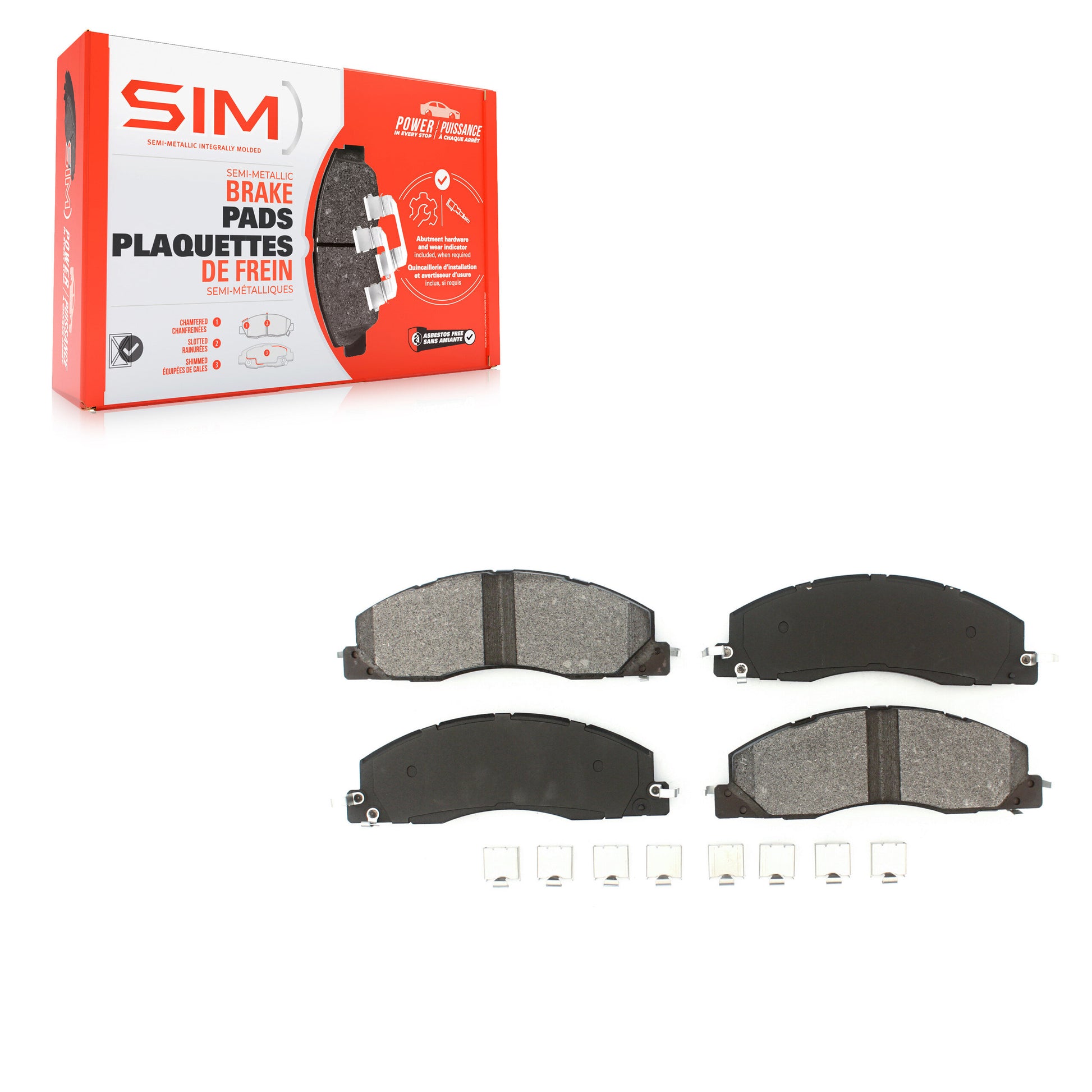 AmeriBRAKES_Semi-Metallic Brake Pads_SIM-1399