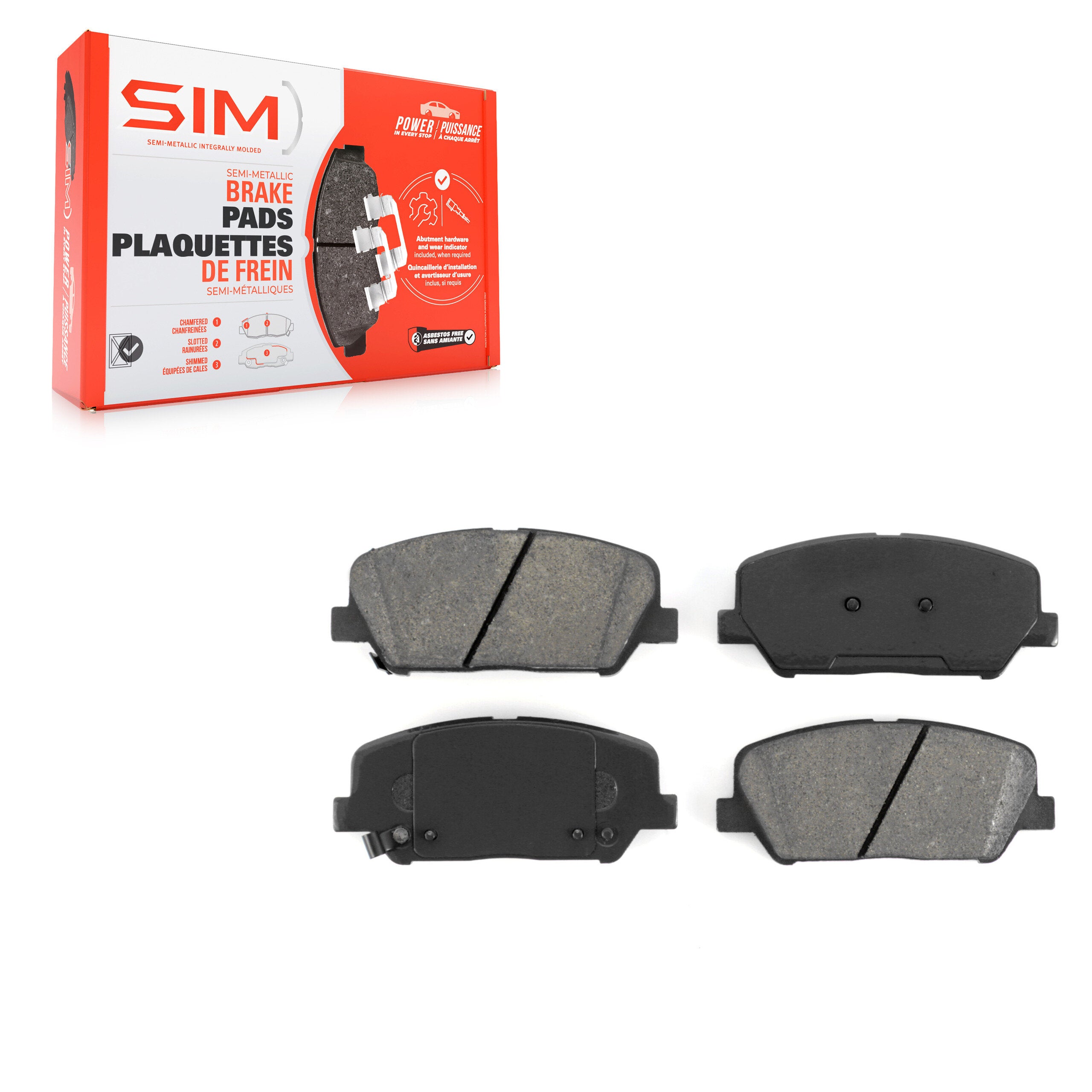 SIM SIM-1413 Disc Brake Pad for 2010-2016 Hyundai Genesis Coupe product image
