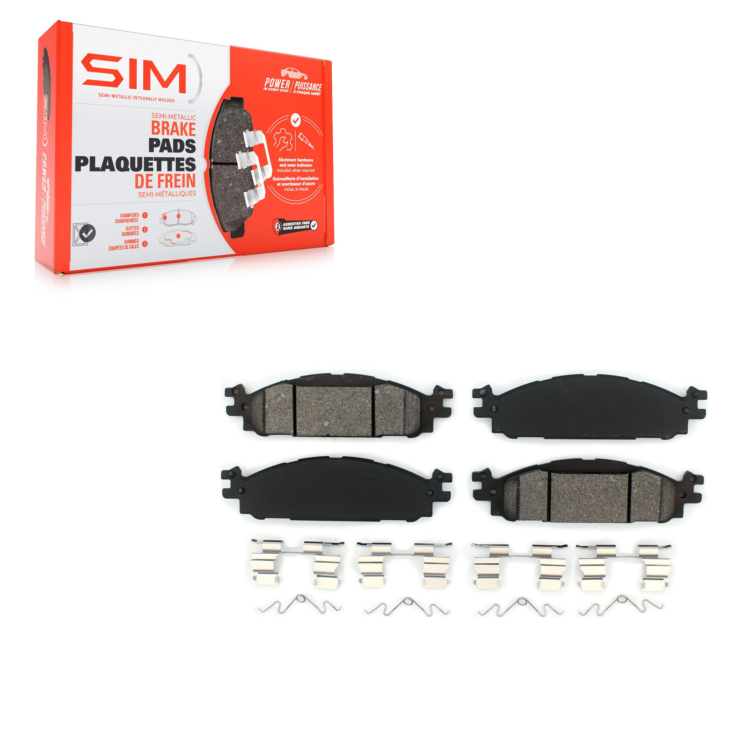 AmeriBRAKES_Semi-Metallic Brake Pads_SIM-1508