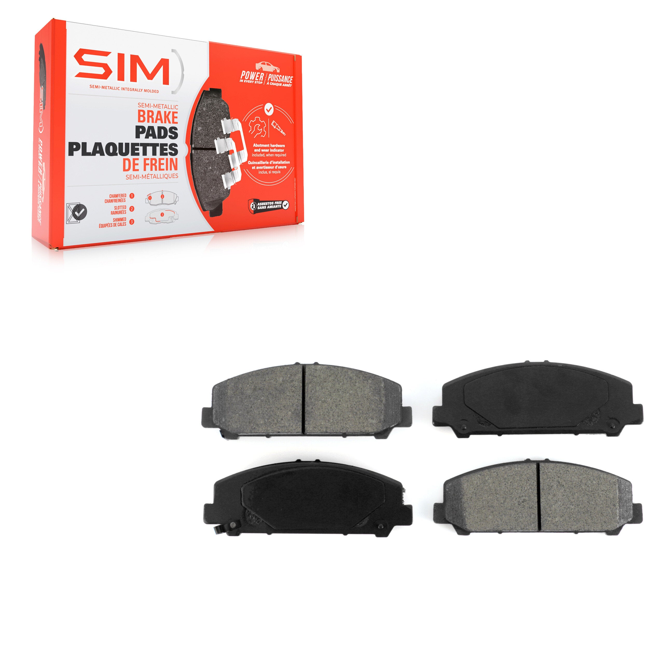 SIM SIM-1509 Disc Brake Pad for 2006-2024 Nissan Armada product image