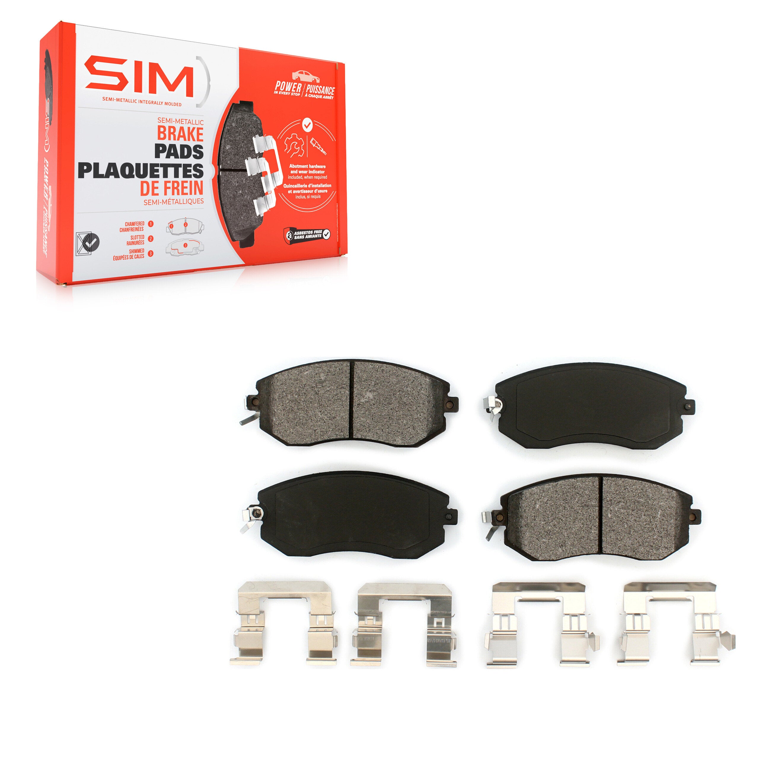 AmeriBRAKES_Semi-Metallic Brake Pads_SIM-1539