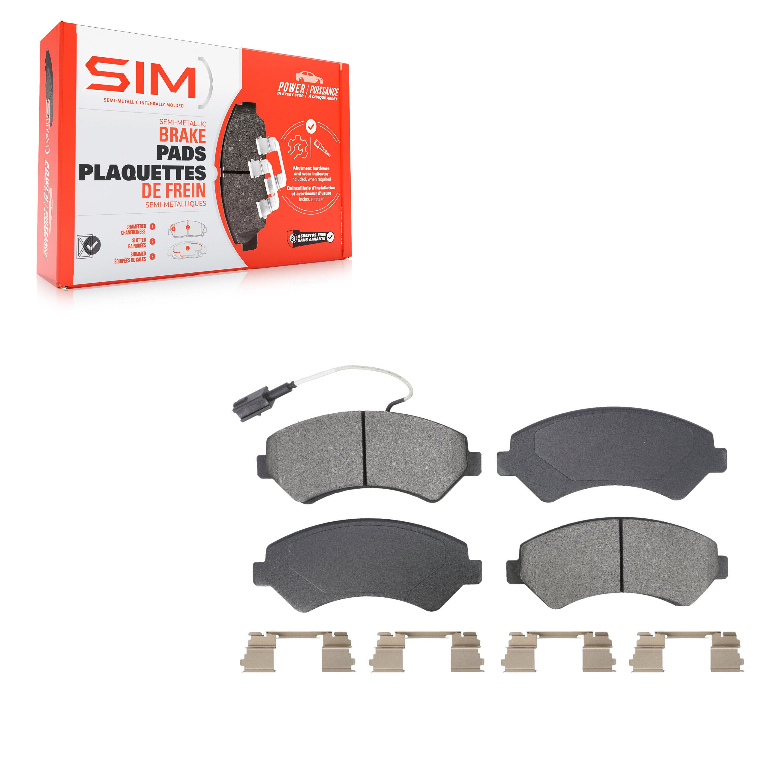 AmeriBRAKES_Semi-Metallic Brake Pads_SIM-1540